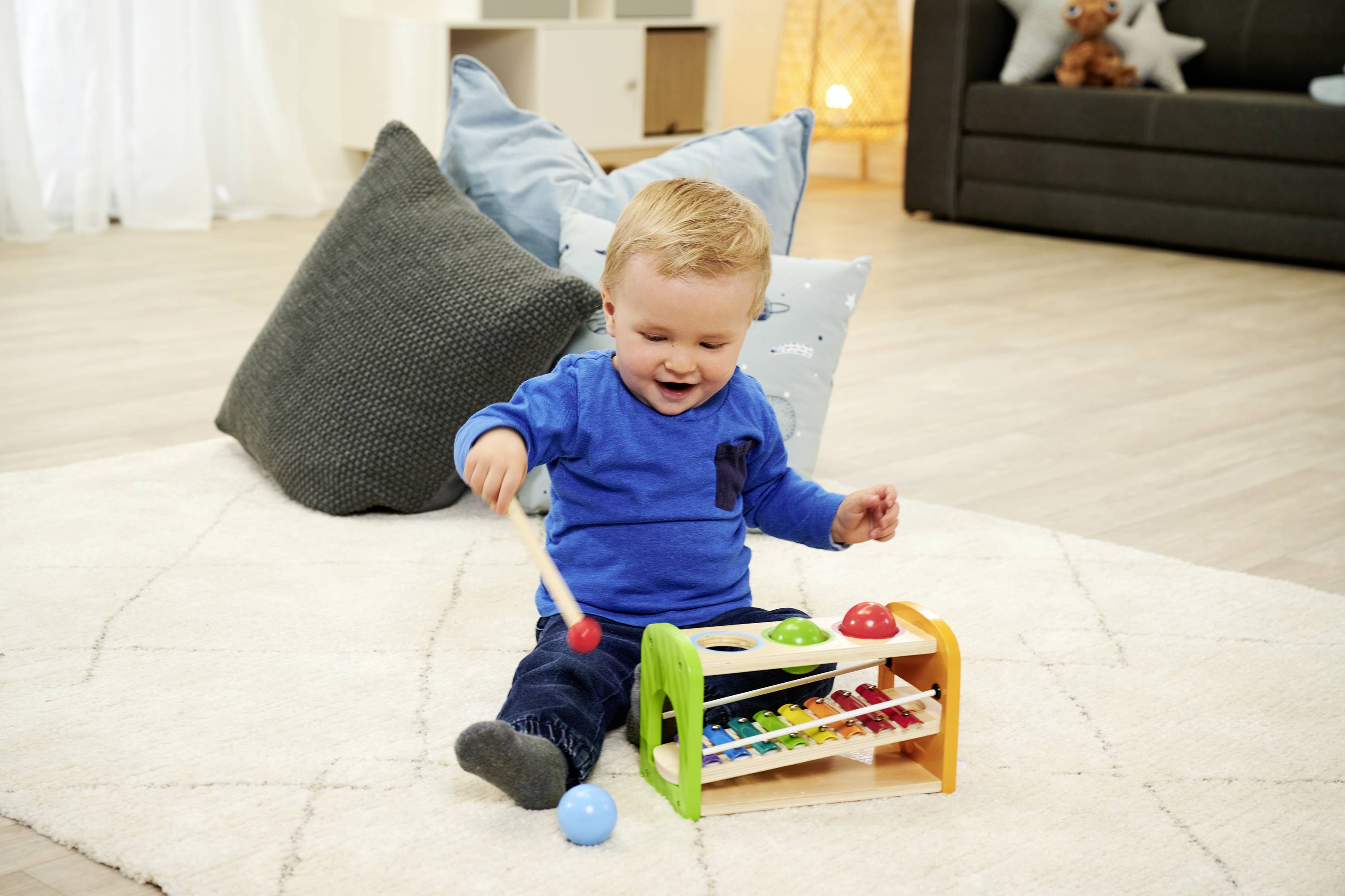 Eichhorn Xylophone Xylophon Klopfbank