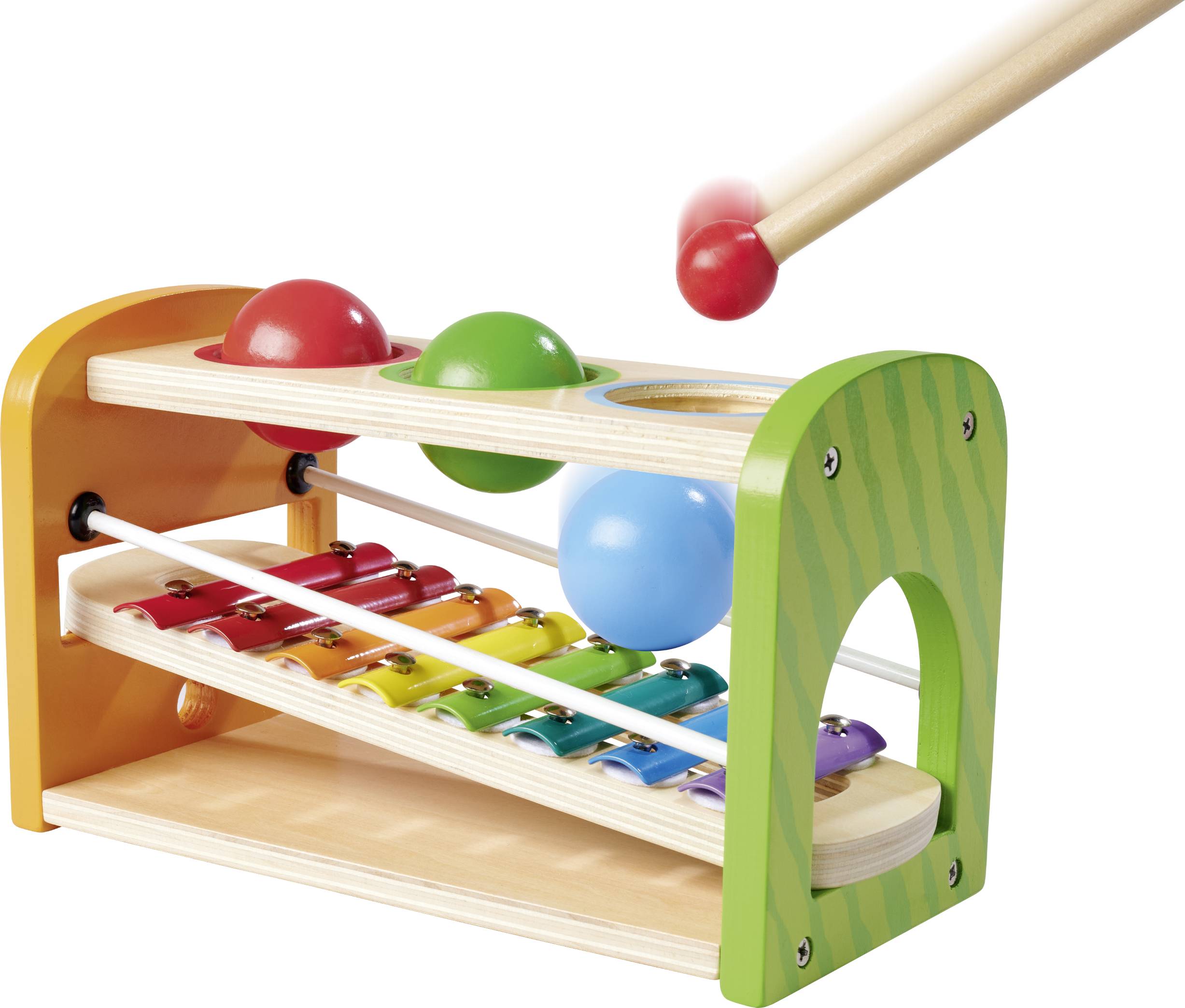 Eichhorn Xylophone Xylophon Klopfbank