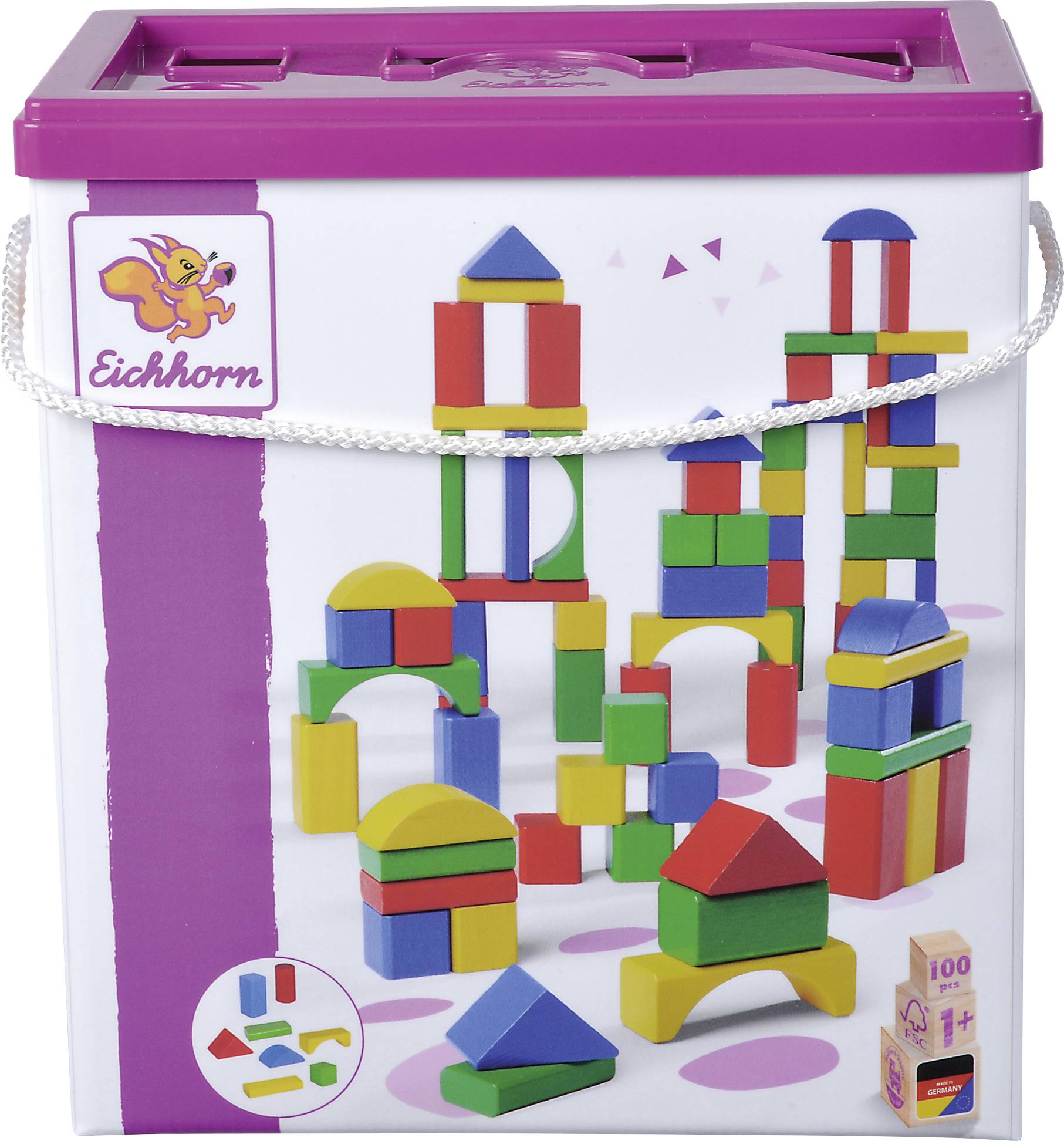 Eichhorn bunte Holzbausteine 100010171 Nombre de joueurs (max.): 2