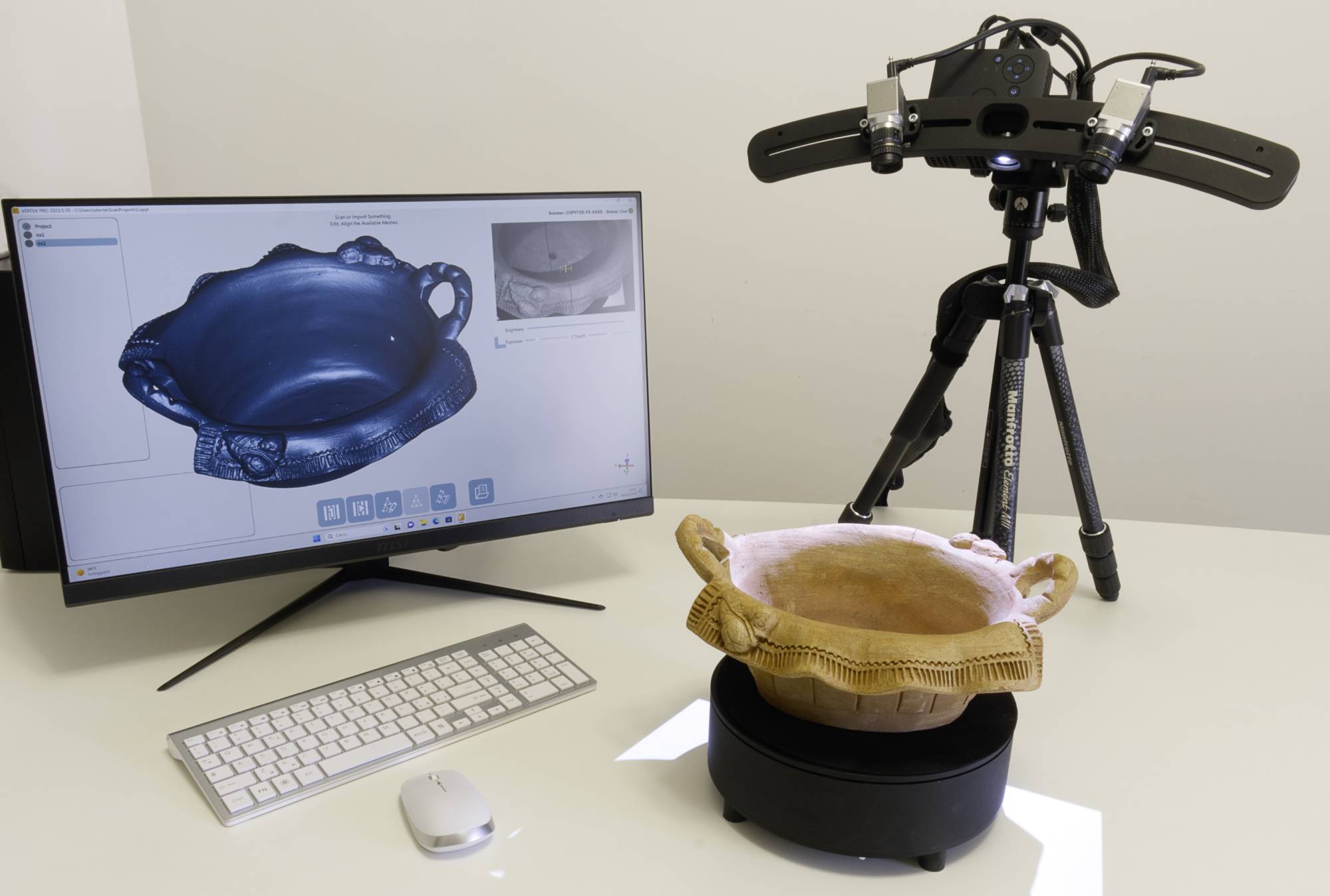 ScanXpert Structured Light 3D Scanner ScanXpert FX Set d'accessoires pour scanner 3D