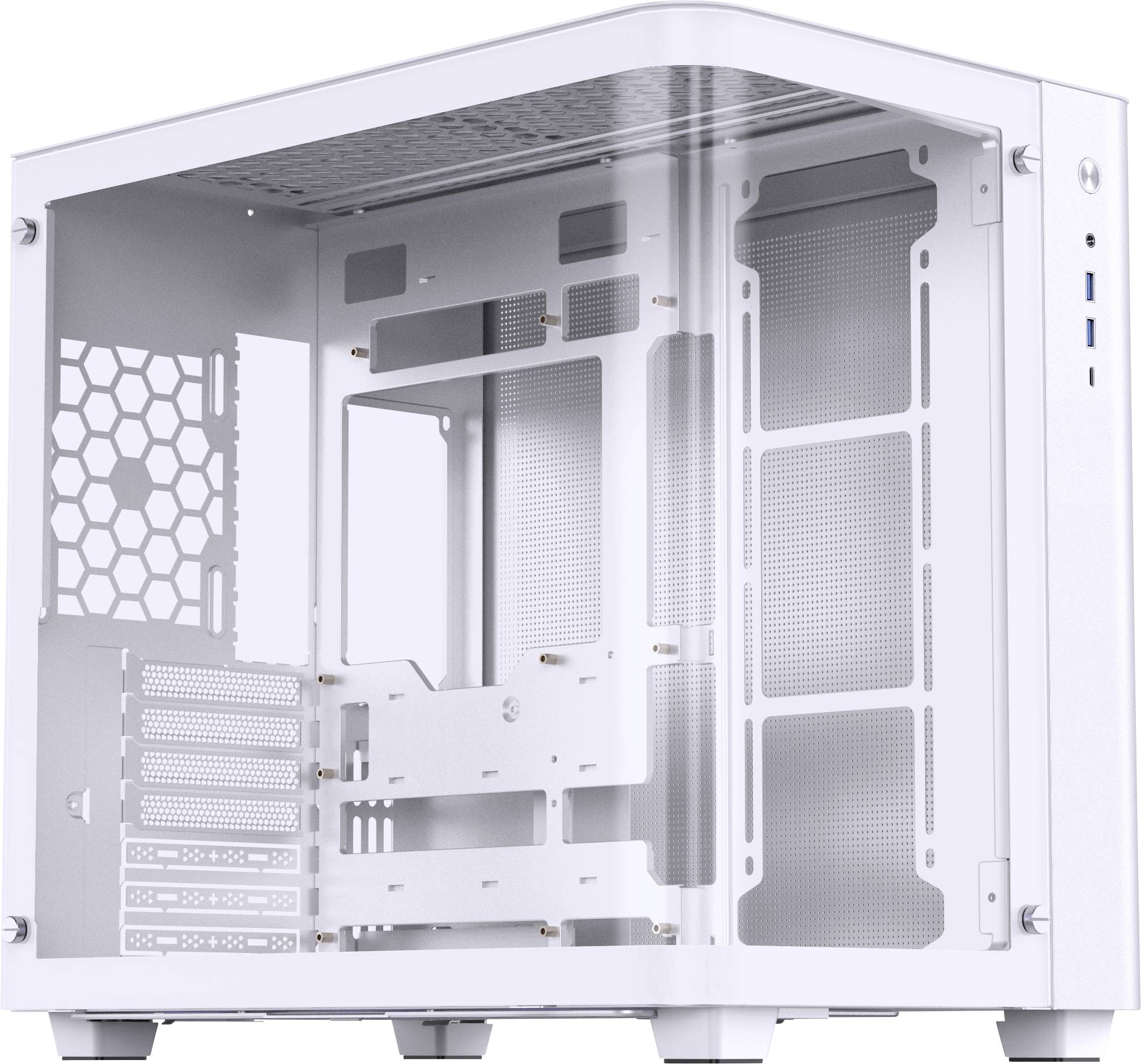Tour midi Jonsbo TK-3 Boîtier PC blanc