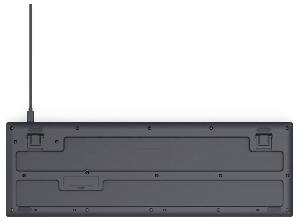 Hama CK-200 USB Clavier allemand, QWERTZ noir touches multimédia