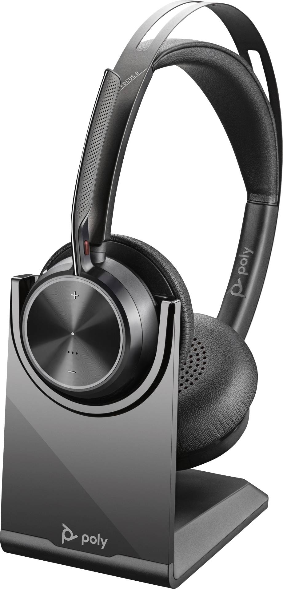 HP Poly Voyager Focus 2 Micro-casque supra-auriculaire Bluetooth Stereo noir Noise Cancelling micro-casque ordinateur
