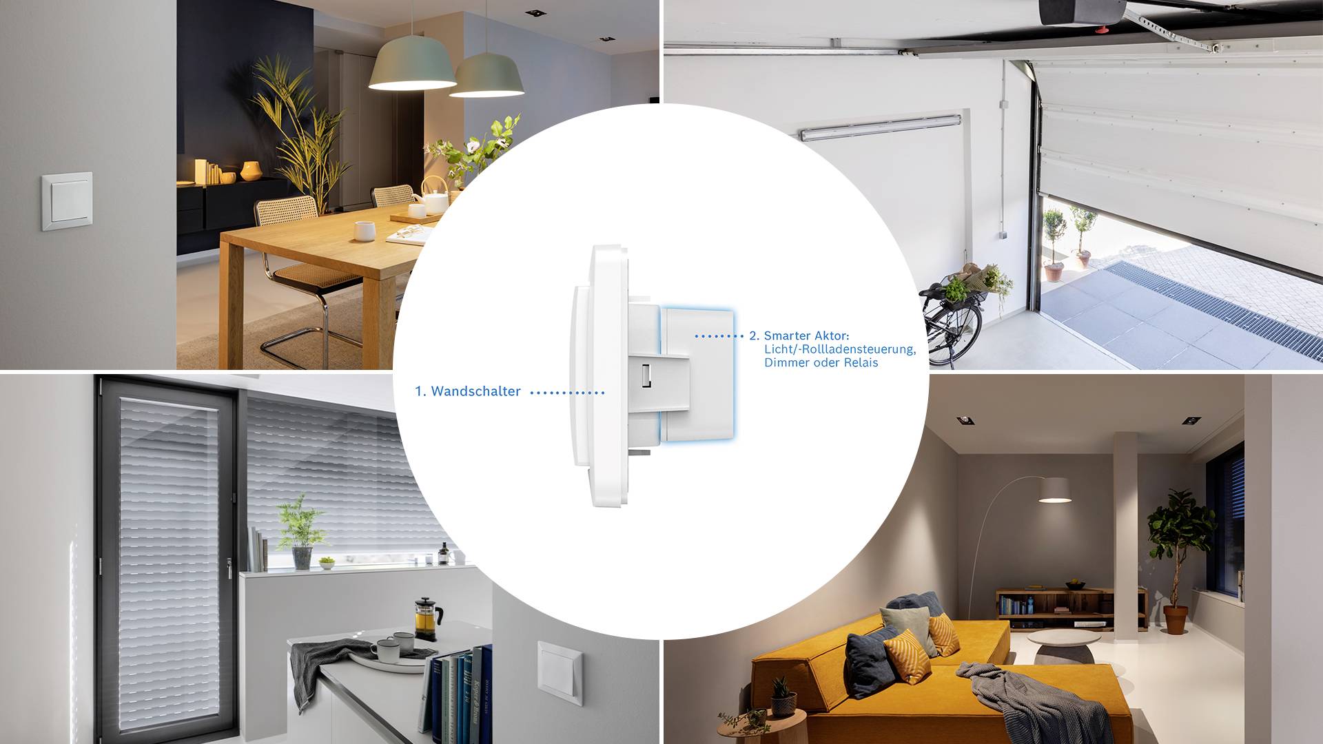 8750002834 Bosch Smart Home Interrupteur mural