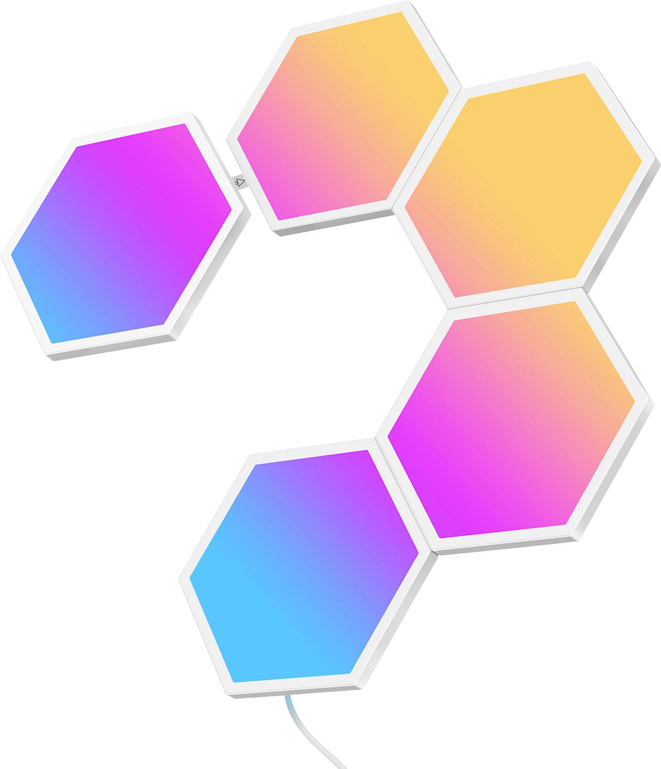 Govee 5 Glide Hexa Light Panels B6061 Panneau à LED (Kit de base) CEE: G (A - G) 36 W LED blanc