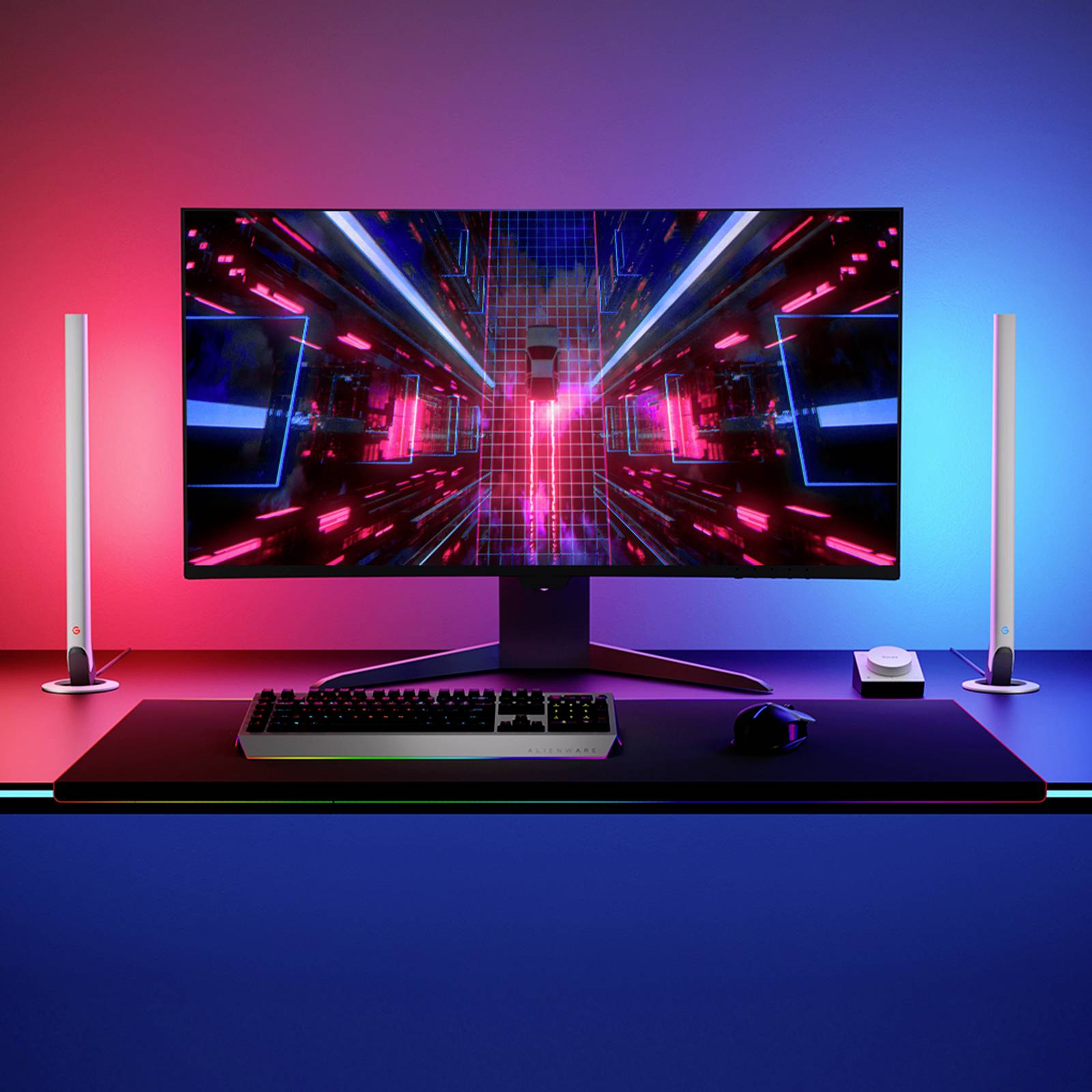 Govee Gaming Smart Light Bars H6047 Lampe à LED de table CEE: G (A - G) 24 W LED blanc, noir