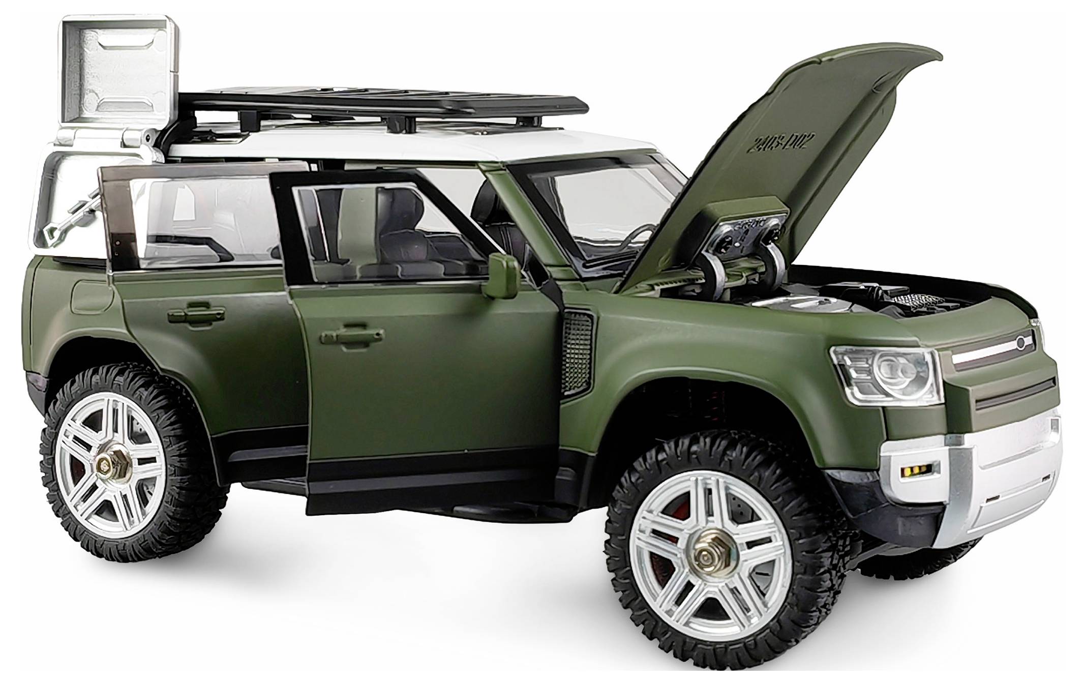 Amewi D110X24 Metall Scale brushed 1:24 Auto RC électrique Crawler 4 roues motrices (4WD) prêt à fonctionner (RtR) 2,4 GHz