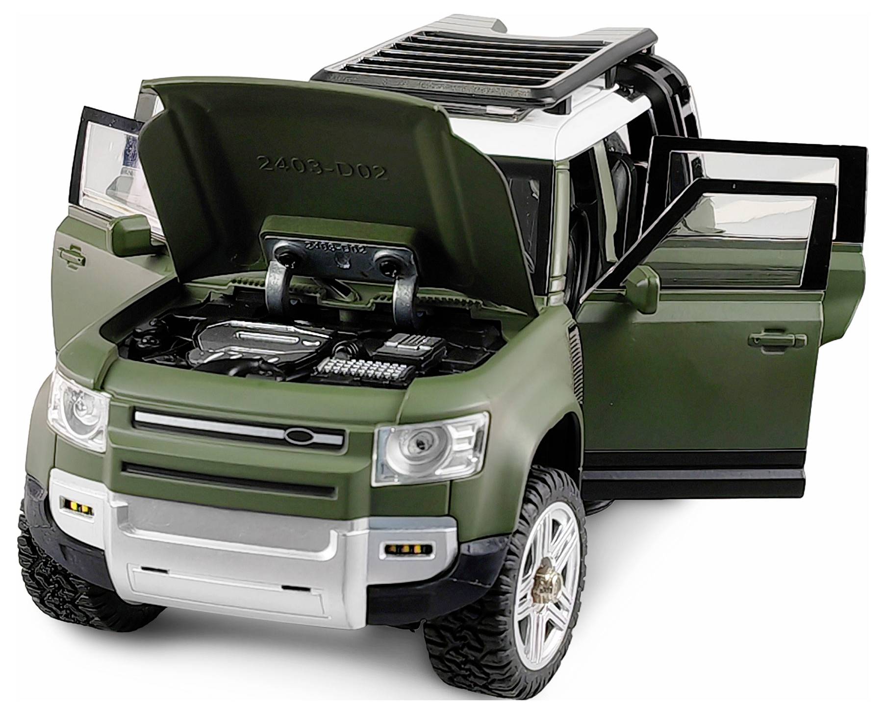 Amewi D110X24 Metall Scale brushed 1:24 Auto RC électrique Crawler 4 roues motrices (4WD) prêt à fonctionner (RtR) 2,4 GHz