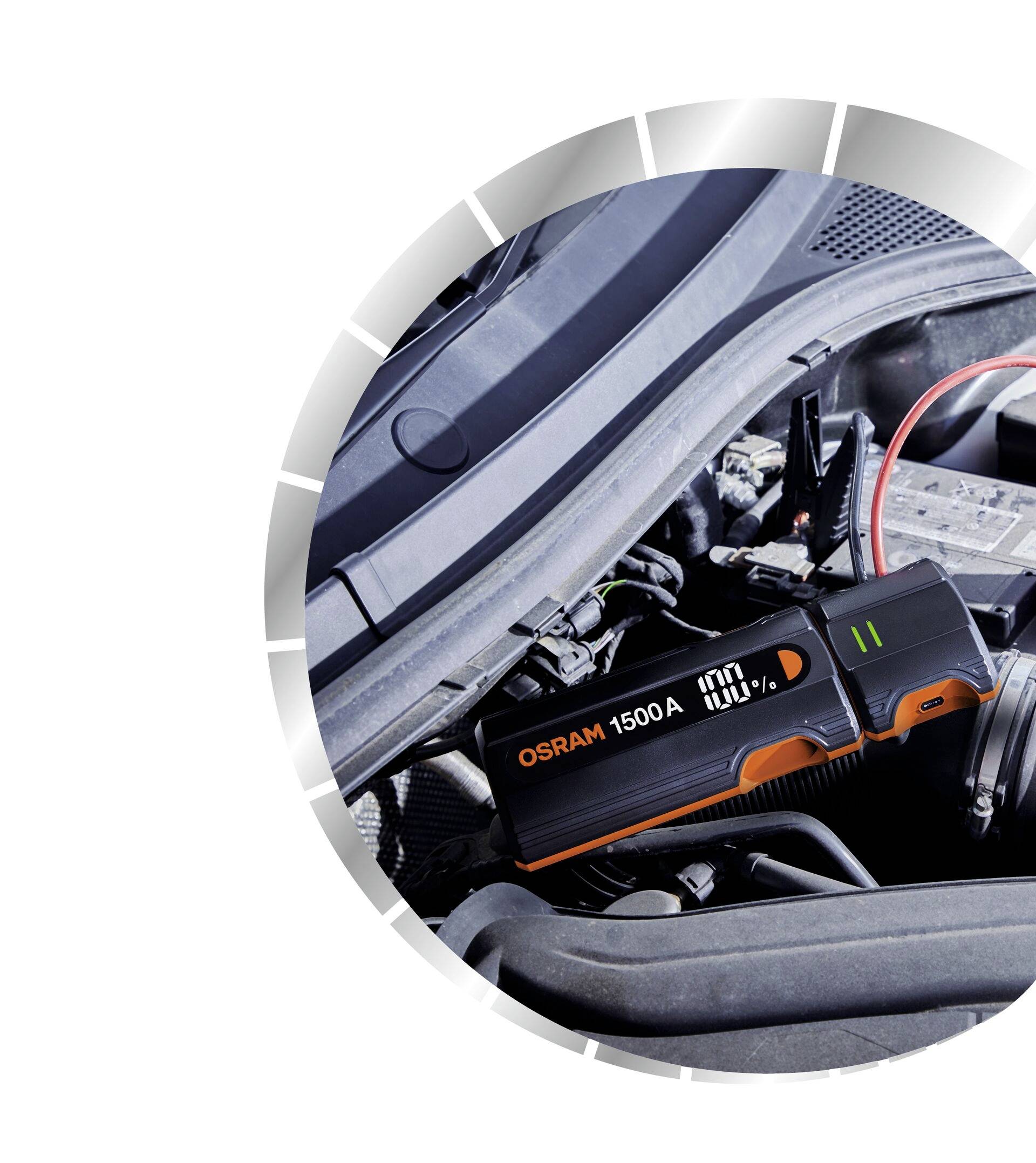 Osram Automotive Système de démarrage rapide BATTERYjumpstart 1500 OJS030