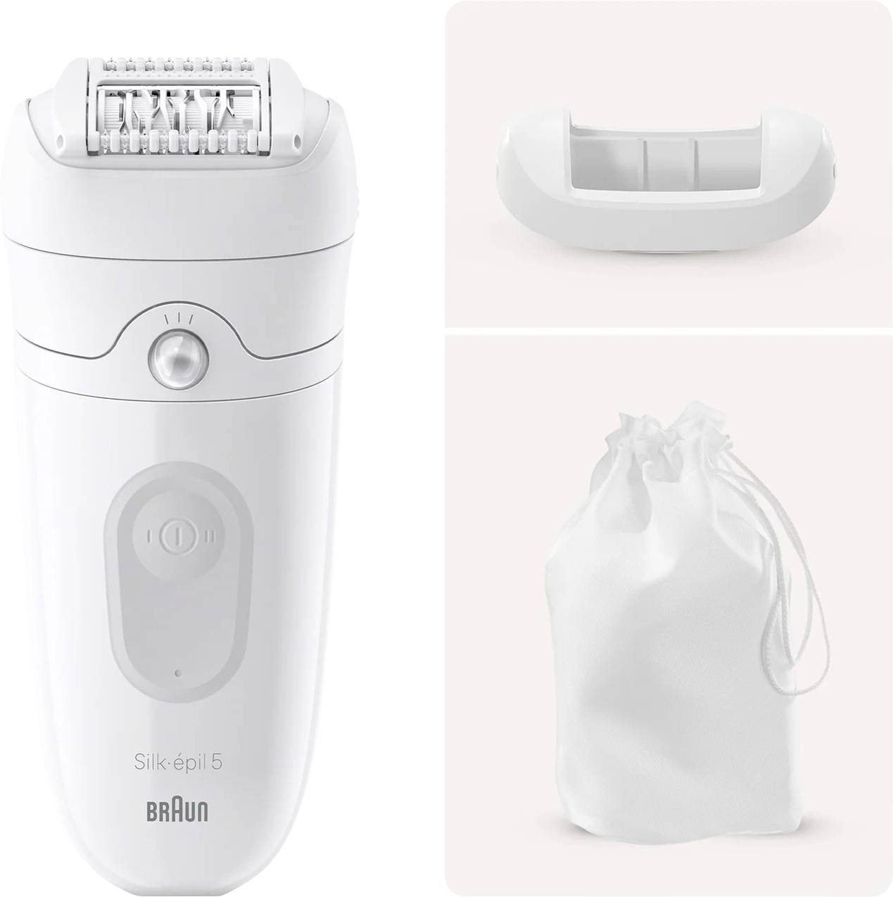 Braun SE5-011 Epilateur blanc