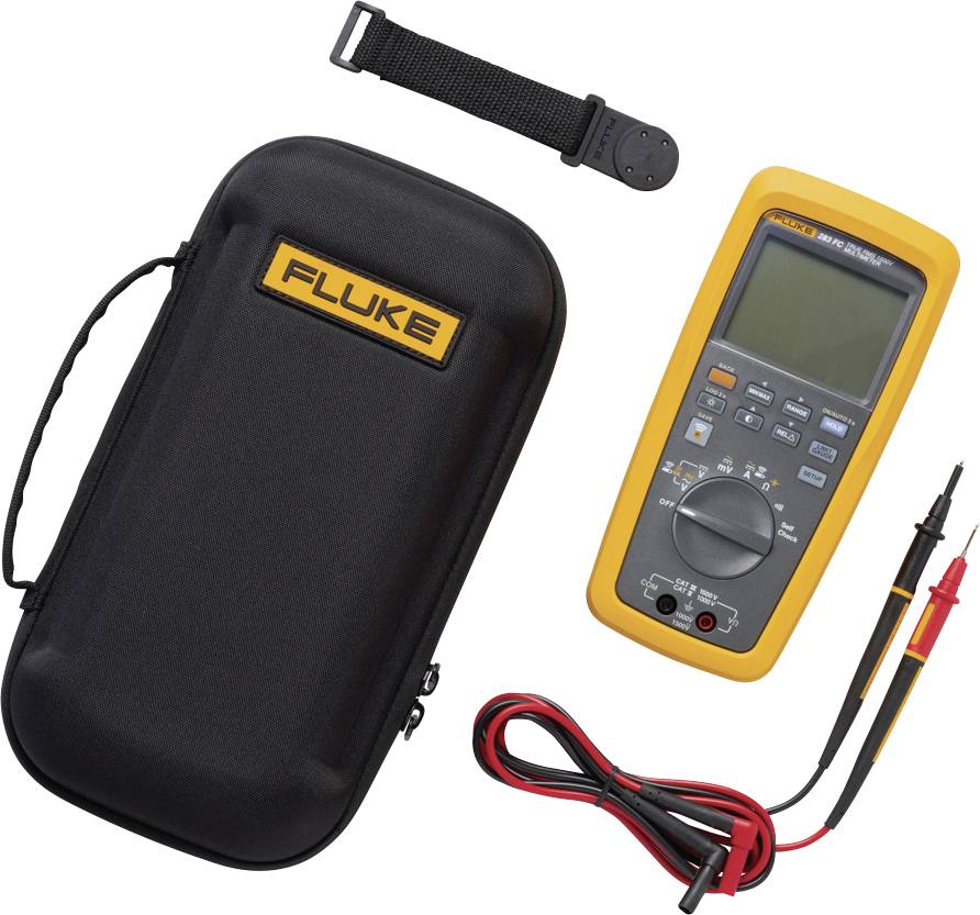 Fluke FLUKE-283FC/EUR Multimètre numérique CAT III 1500 V, CAT IV 1000 V Affichage (nombre de points): 6000