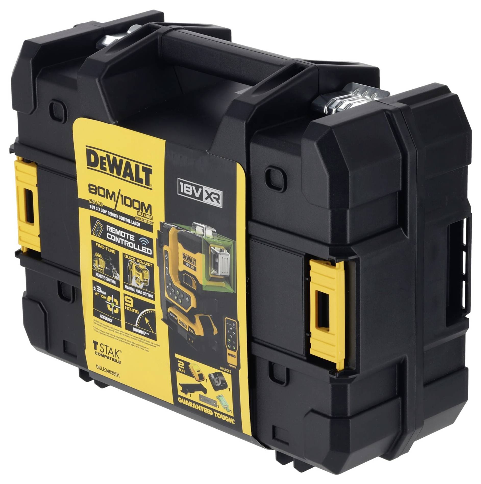 DEWALT Laser à lignes Portée (max.): 80 m