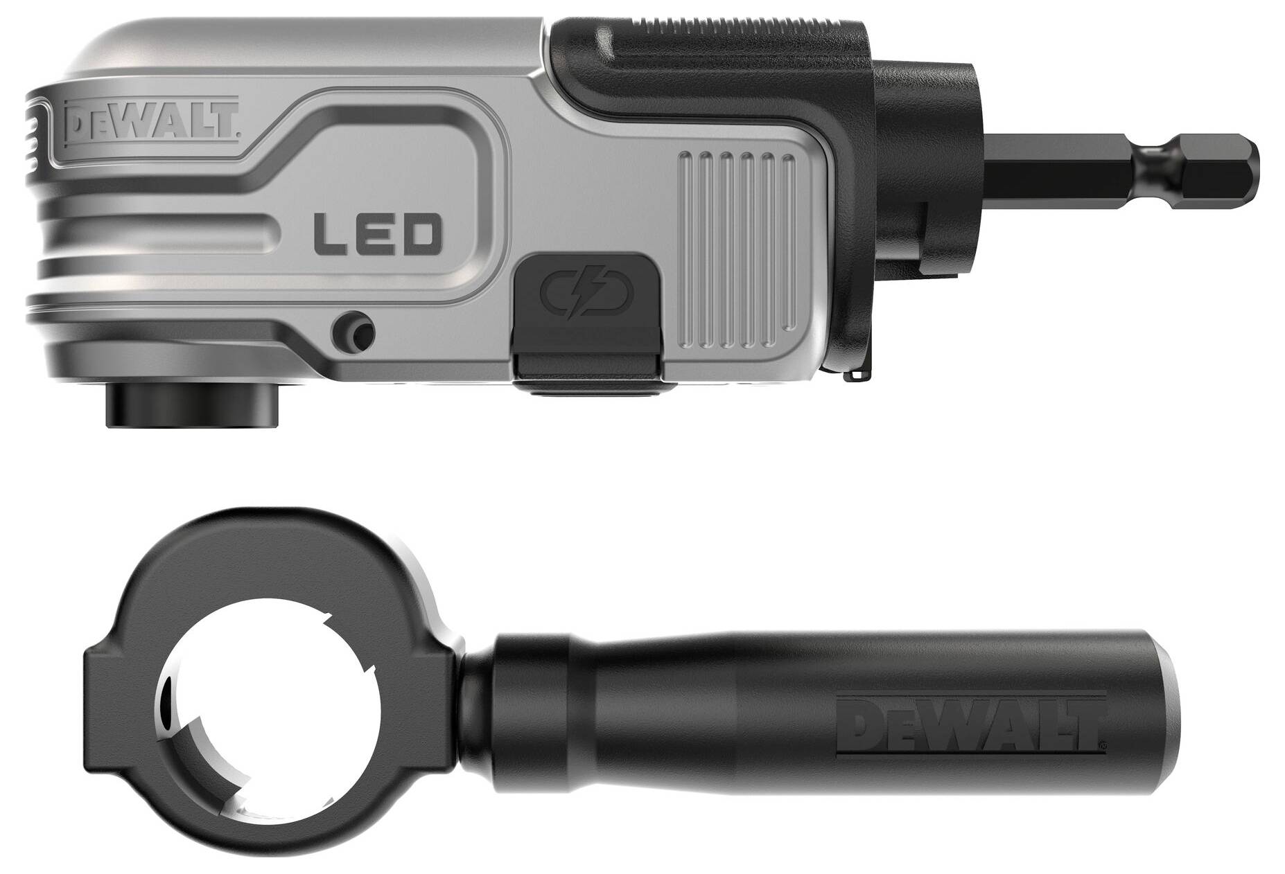 Préset angulaire 1/4Z avec LED DEWALT DTLRA-QZ