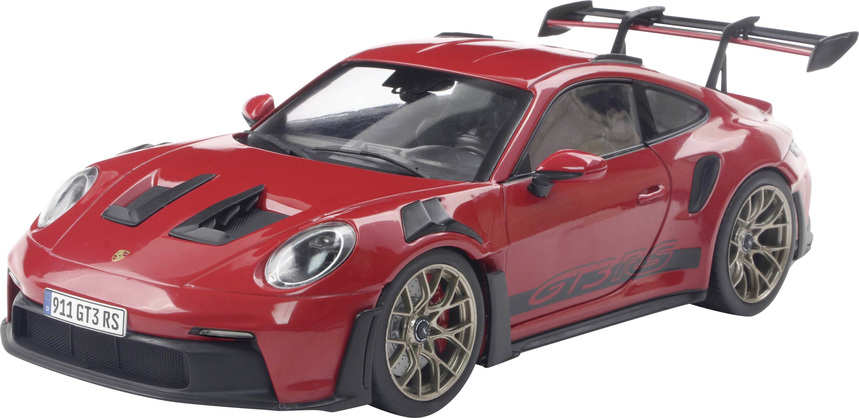 Solido Porsche 911 GT3 RS 2024 rot 1:18 Modèle réduit de voiture
