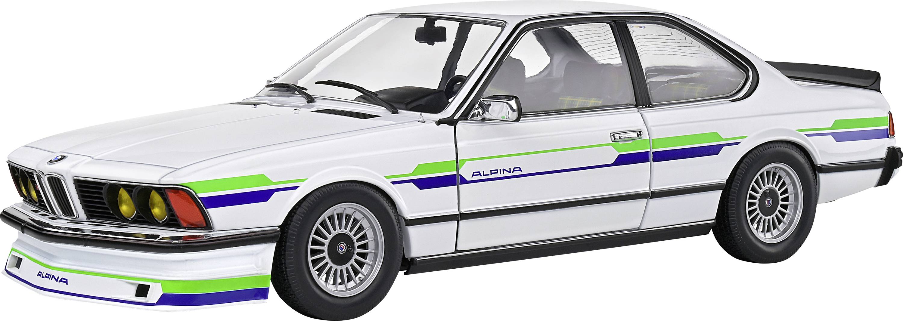 Solido Alpina B7 Turbo (E24) 1984 weiß 1:18 Modèle réduit de voiture