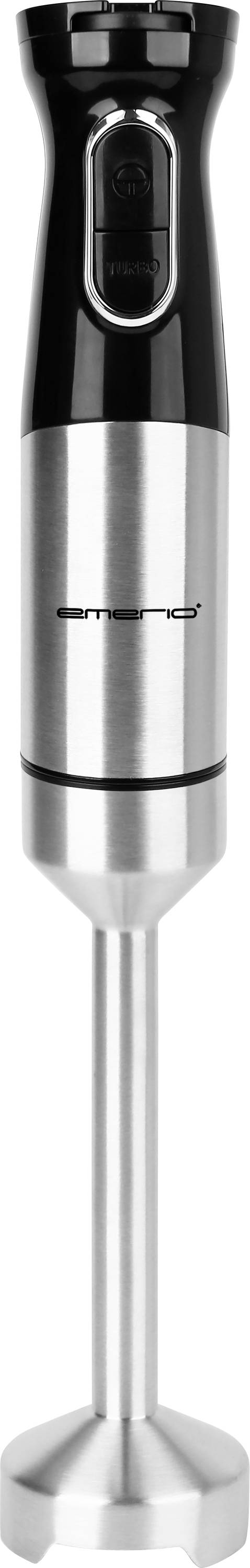 EMERIO HB-132381 Mixeur plongeant 1000 W sans BPA, réglage de la vitesse en continu noir, acier inoxydable