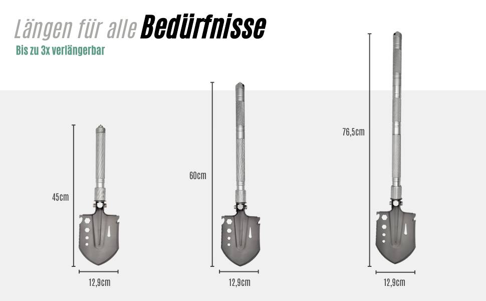 Berger & Schröter 27006 Pelle-bêche avec housse, avec scie, avec lame