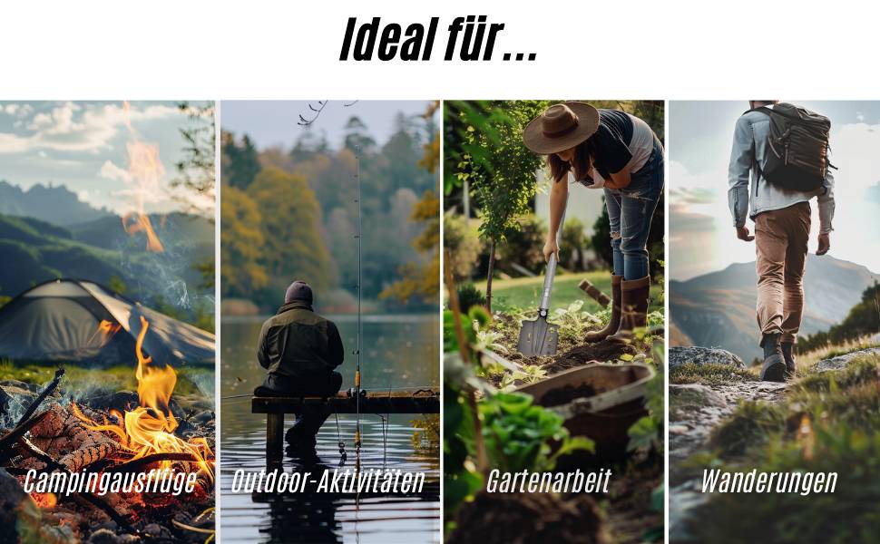 Berger & Schröter 27006 Pelle-bêche avec housse, avec scie, avec lame