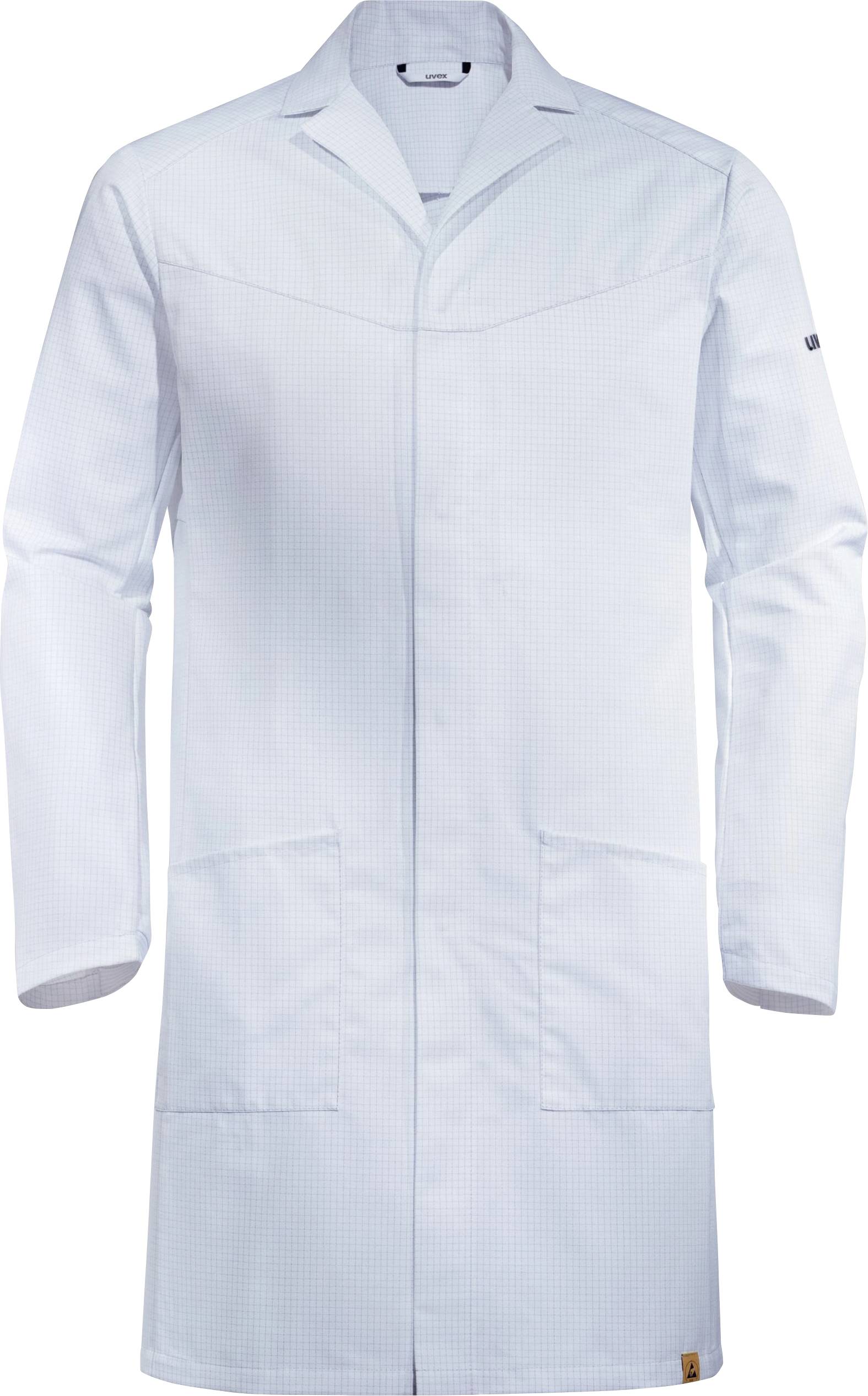 uvex 8826013 Manteau uvex suXXeed ESD pour homme blanc Taille du vêtement: XXL blanc