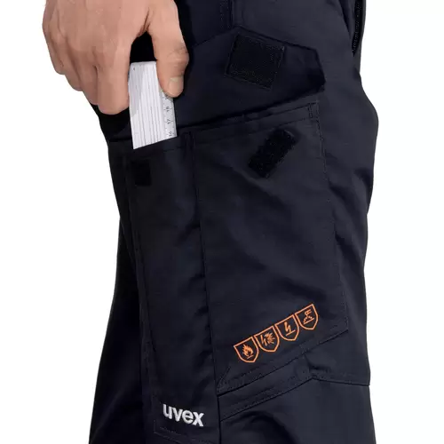 uvex 8849340 Pantalon de travail graphite Taille du vêtement: 26 uvex 8849340 Pantalon de travail graphite Taille du vêtement: 26