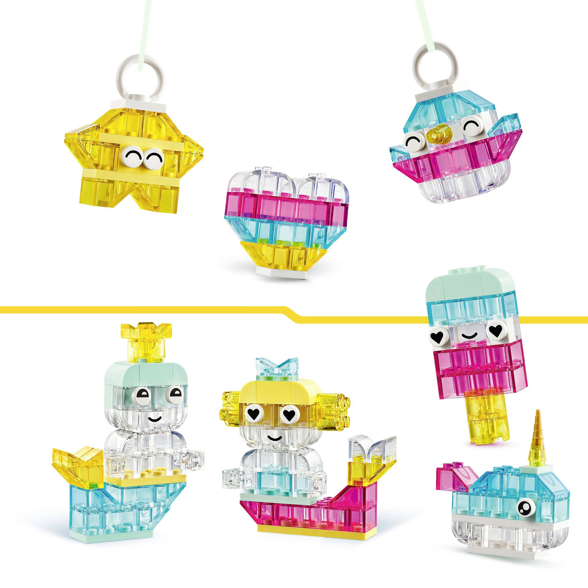 11040 LEGO® CLASSIC Boîte magique avec pierres transparentes