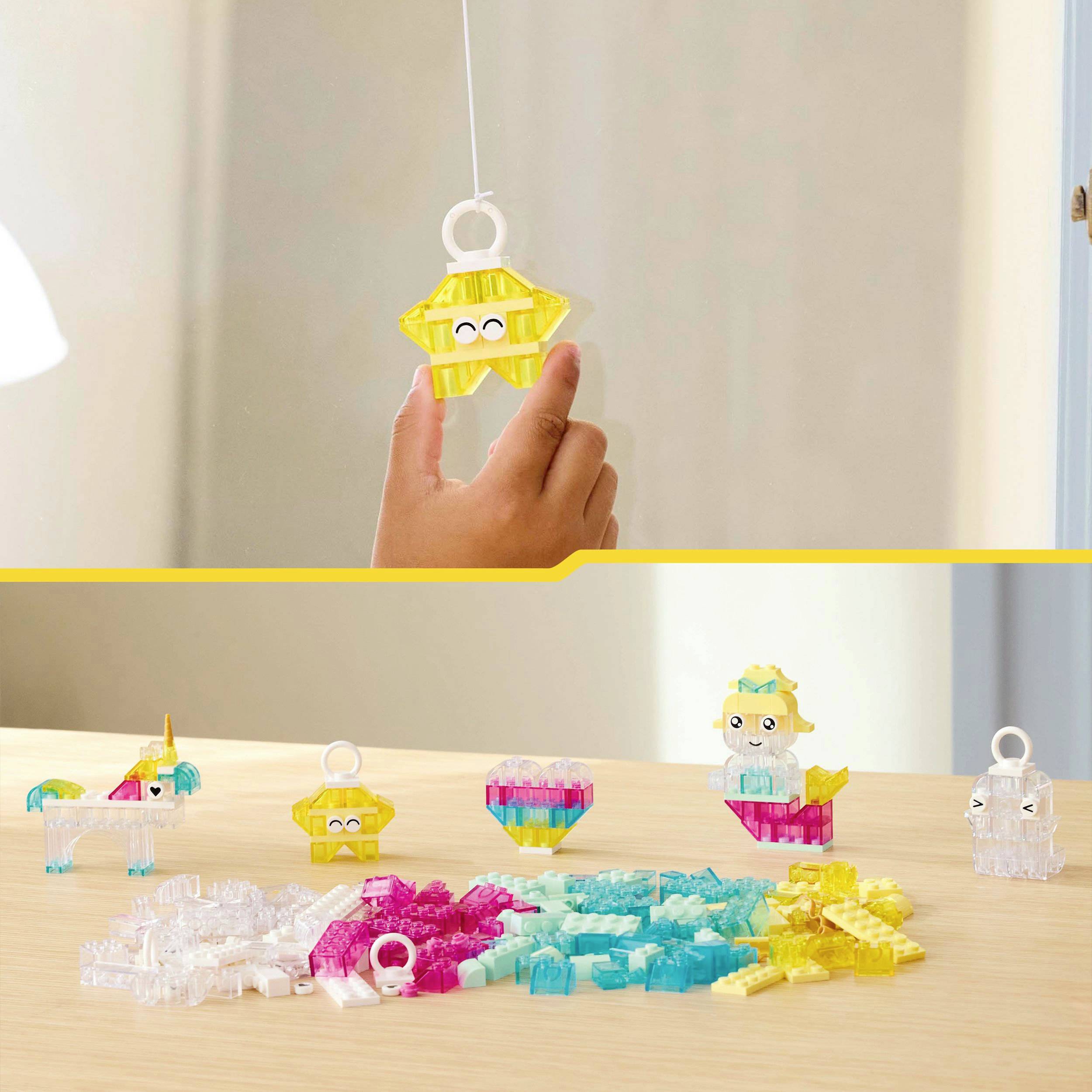 11040 LEGO® CLASSIC Boîte magique avec pierres transparentes