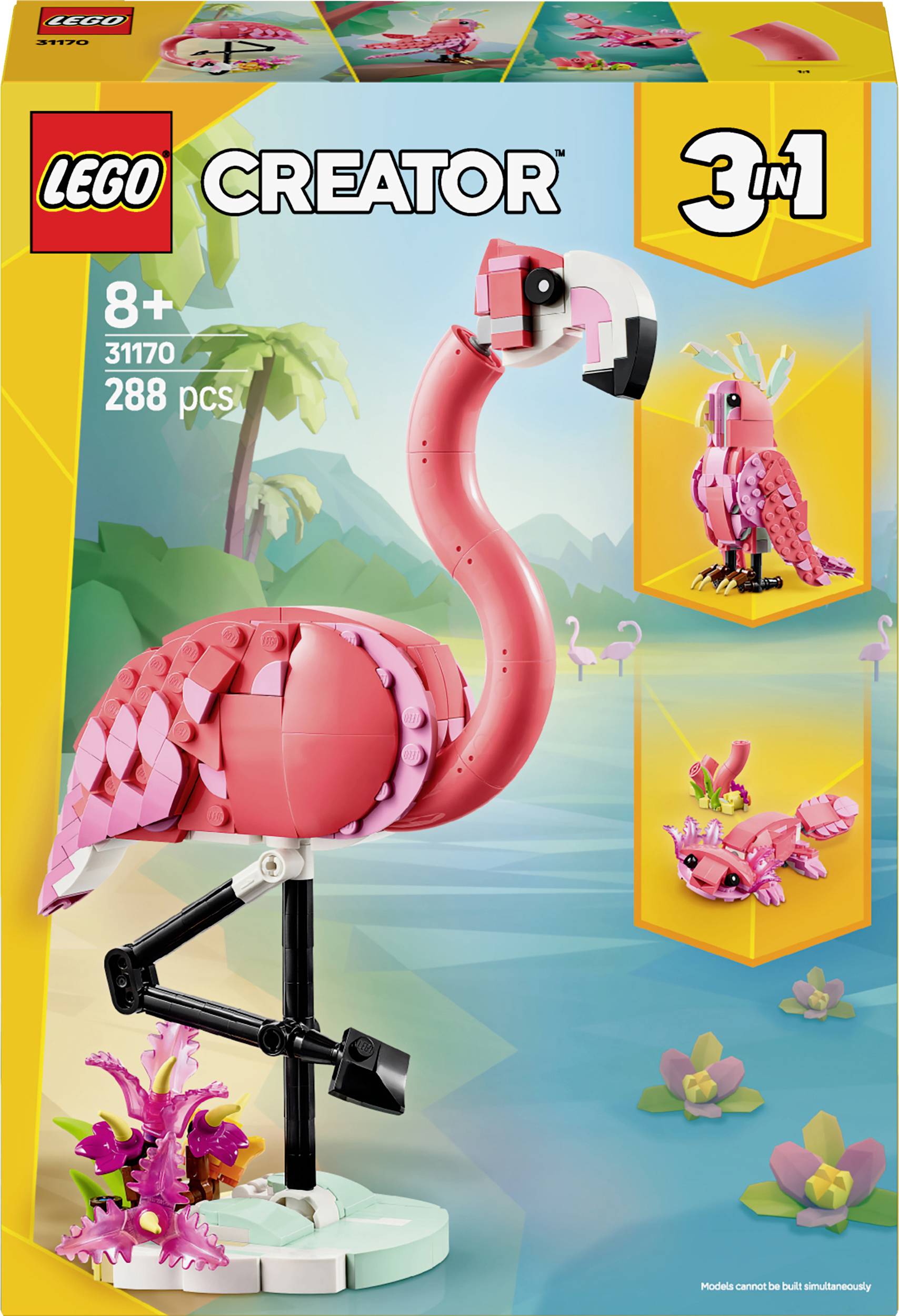 31170 LEGO® CREATOR Animaux sauvages: Rose Flamingo