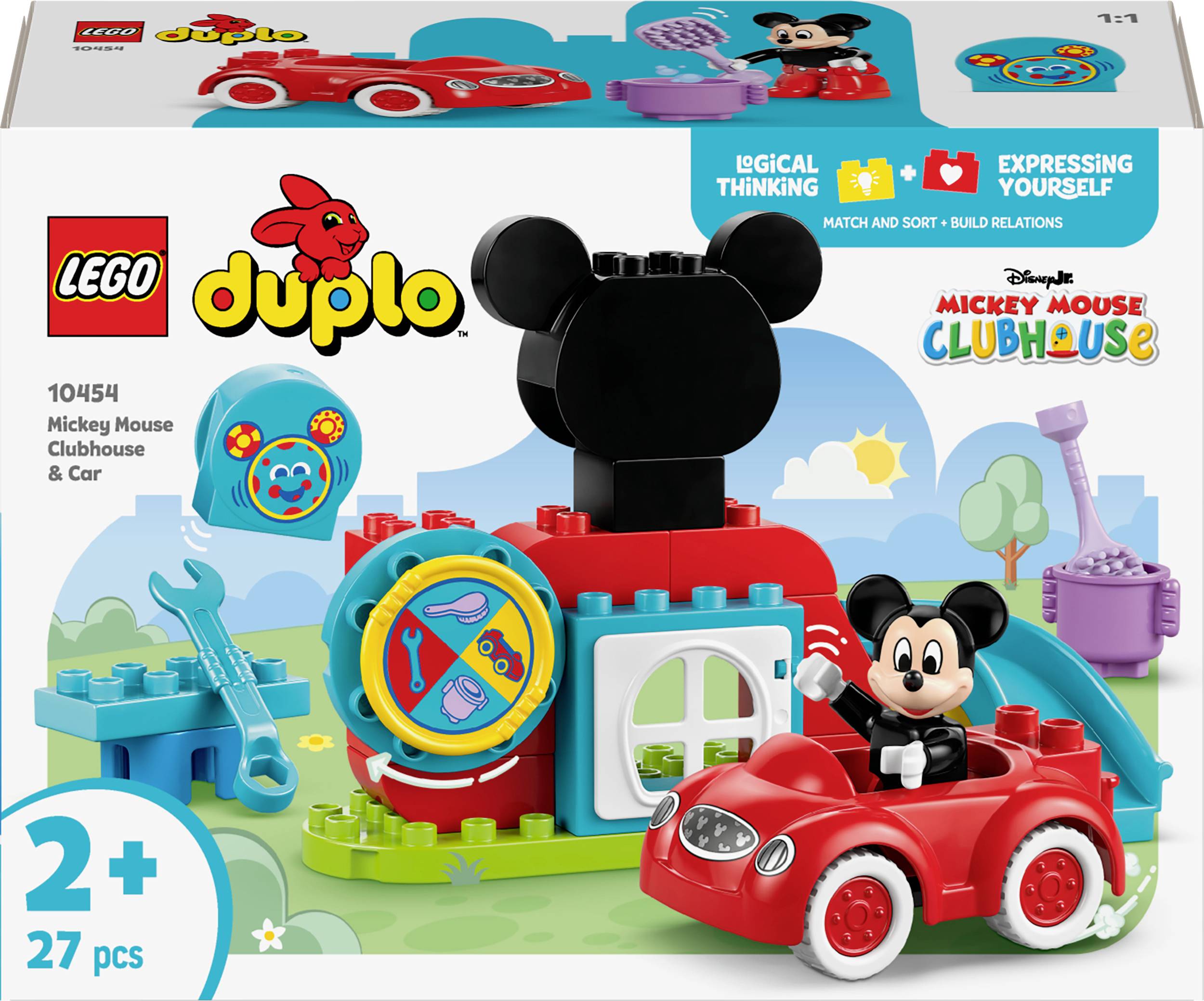 10454 LEGO® DUPLO® Club et voiture Mickys