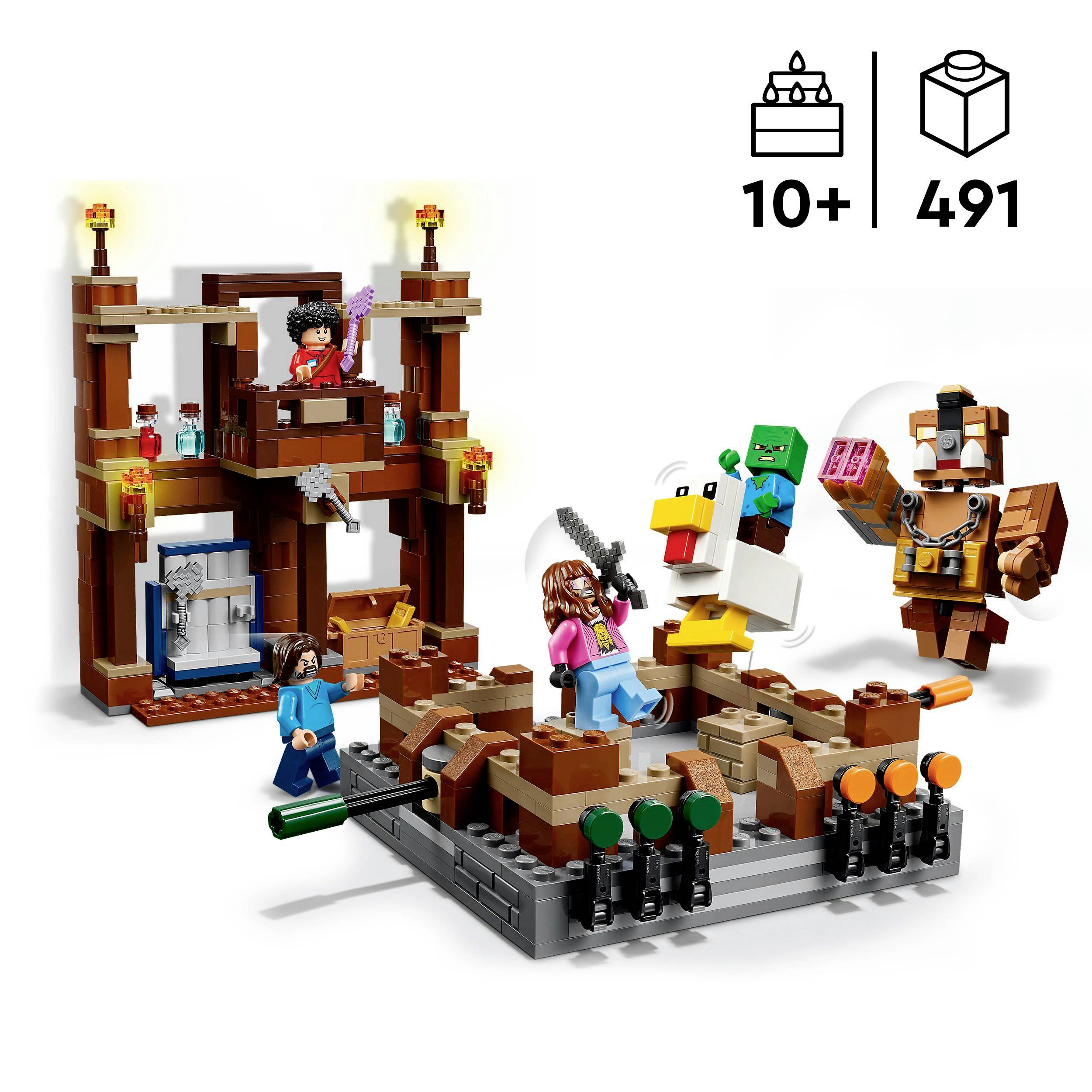 21272 LEGO® MINECRAFT Système Waldanse avec anneau de Boxing