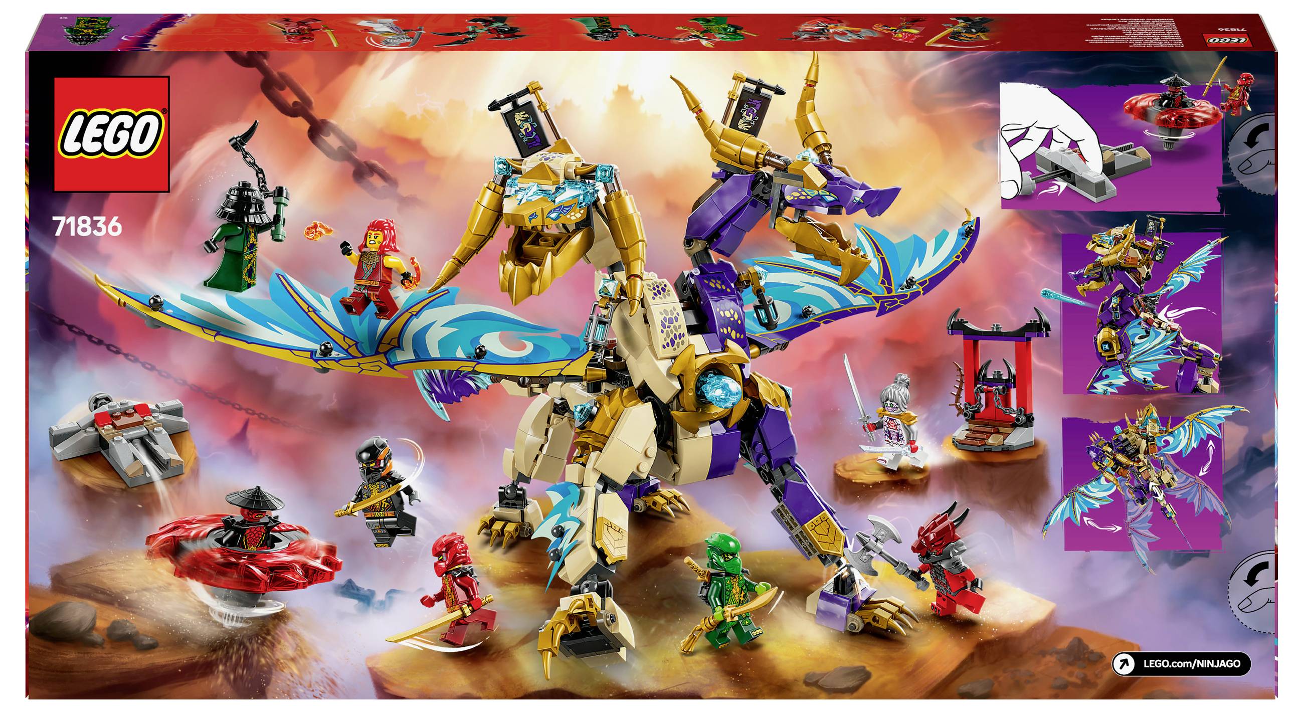 71836 LEGO® NINJAGO Protection contre les arcs électriques