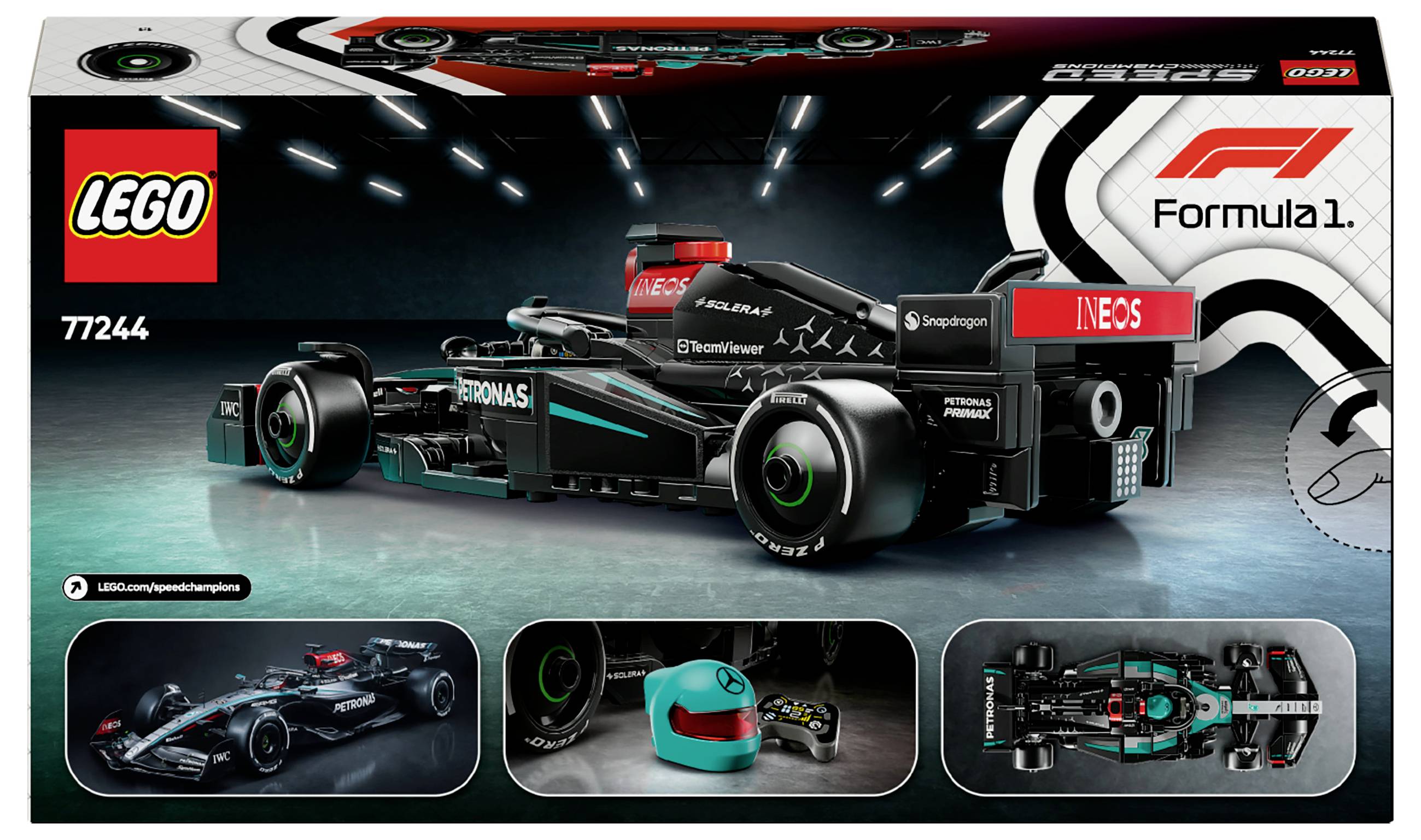 77244 LEGO® SPEED CHAMPIONS Voiture de course Mercedes-AMG F1 ® W15