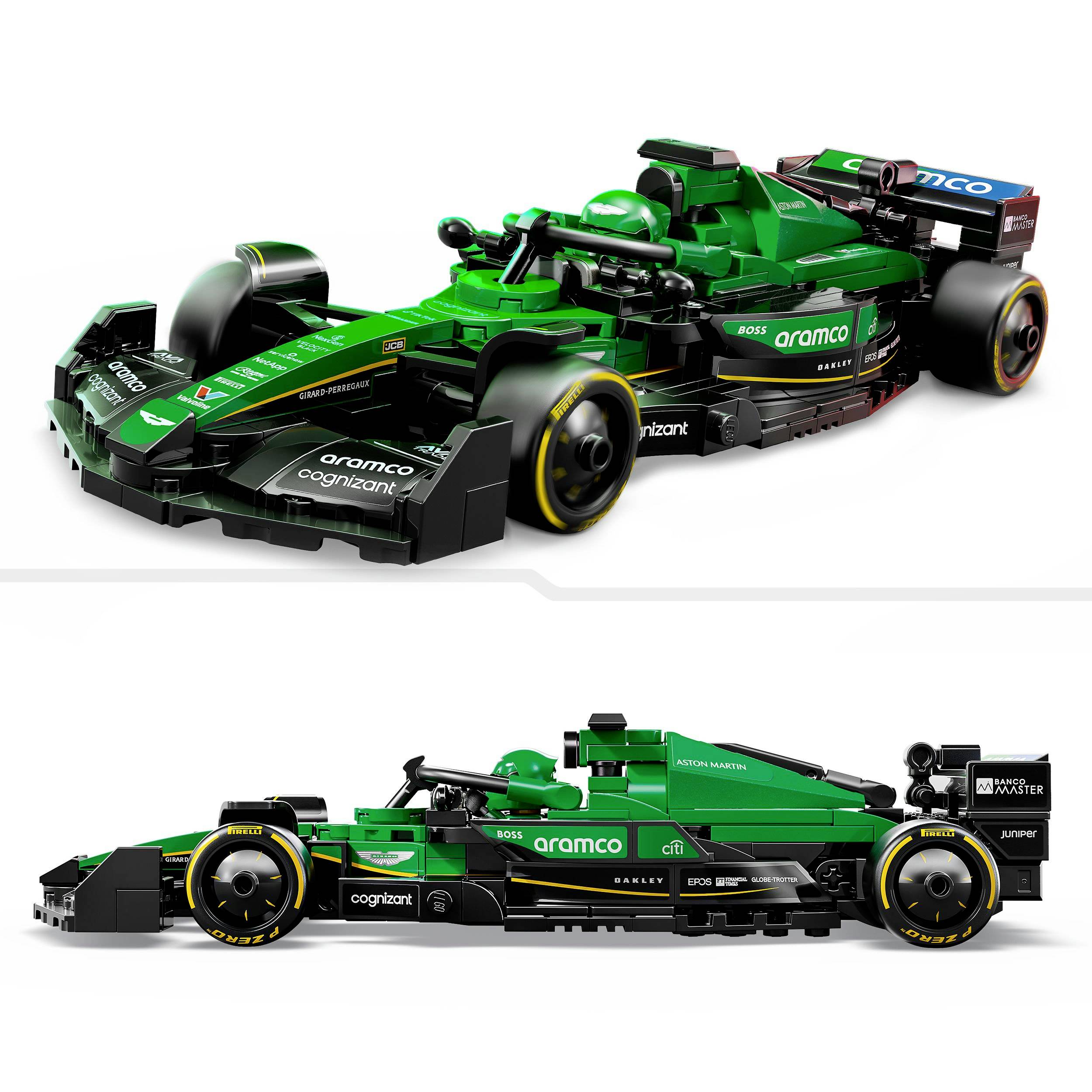 77245 LEGO® SPEED CHAMPIONS Voiture de course Aston Martin Aramco F1 ® AMR24