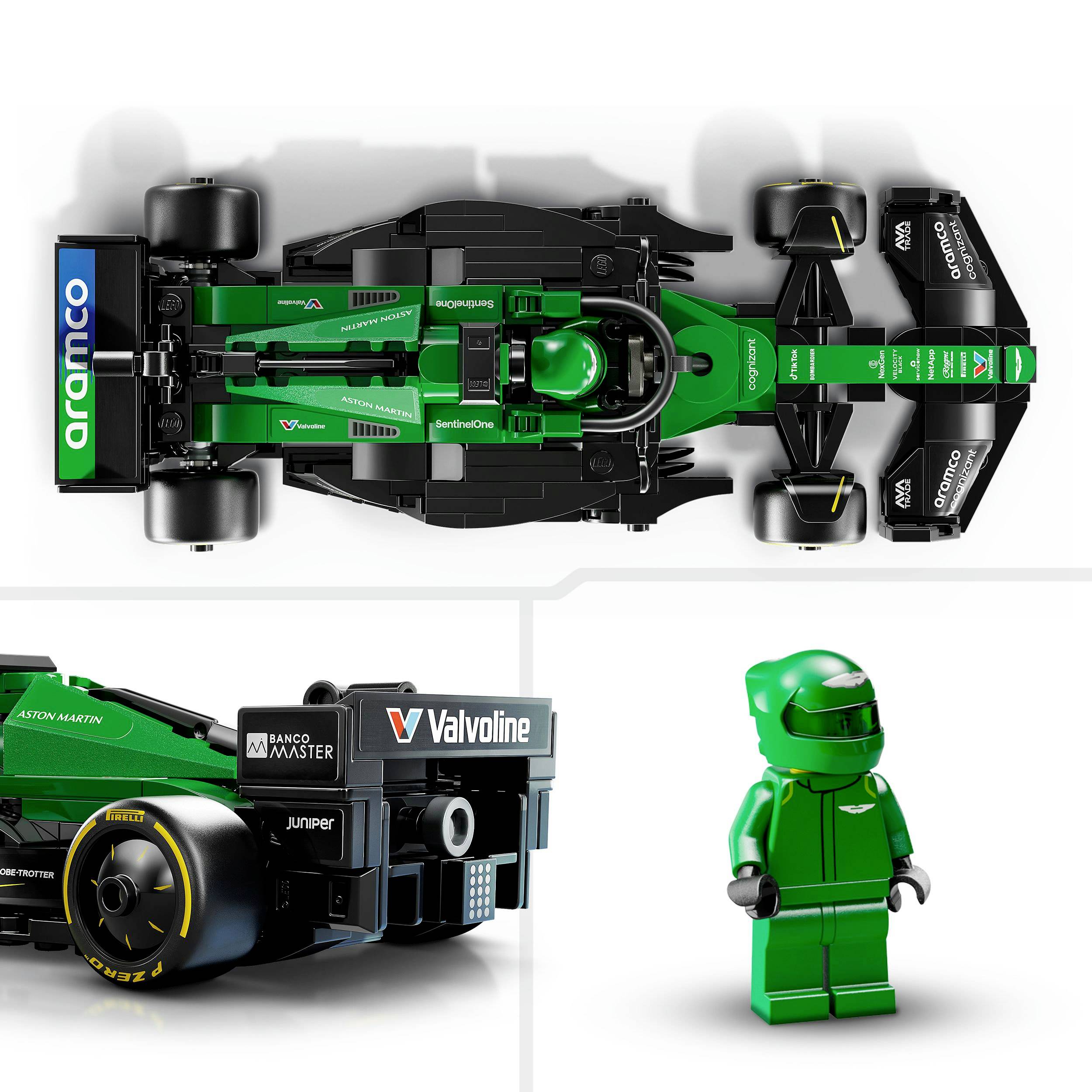 77245 LEGO® SPEED CHAMPIONS Voiture de course Aston Martin Aramco F1 ® AMR24