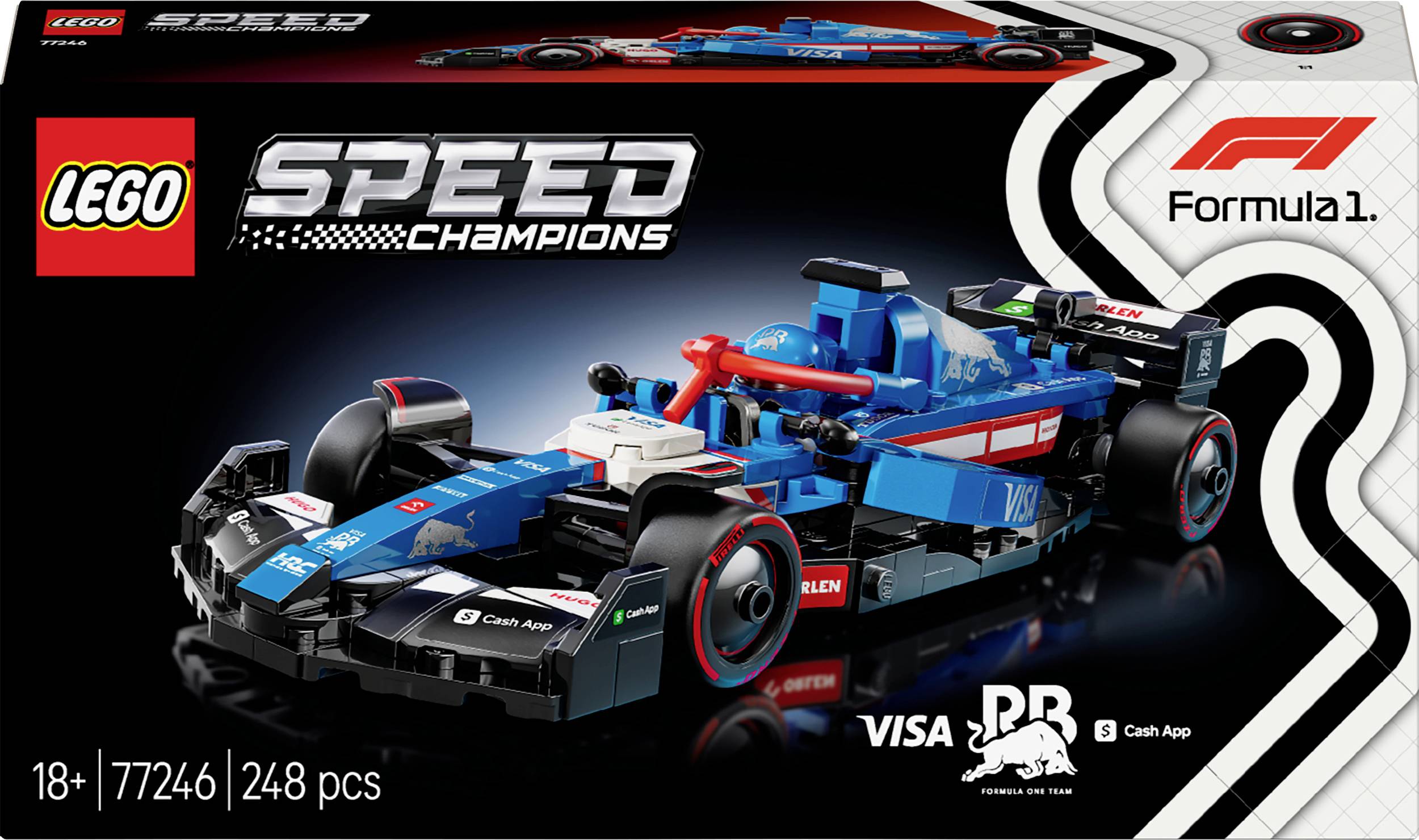 77246 LEGO® SPEED CHAMPIONS visa Cash RB VCARB 01 F1 ® Rennauto