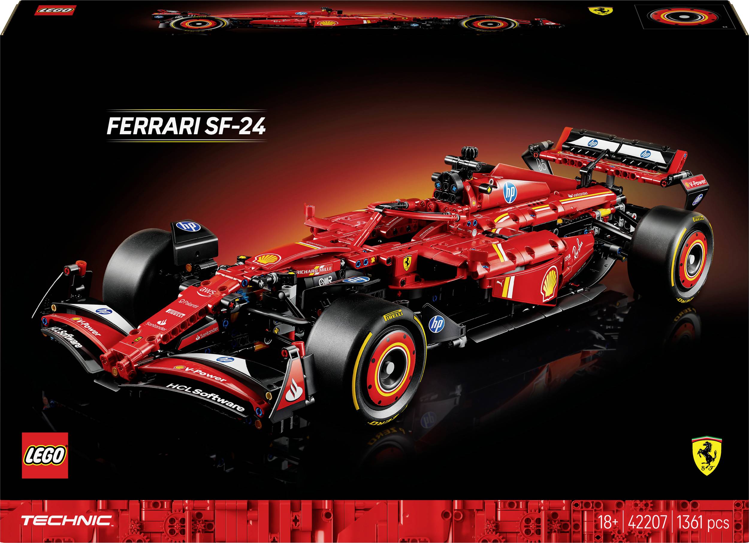42207 LEGO® TECHNIC Voiture de course Ferrari SF-24 F1
