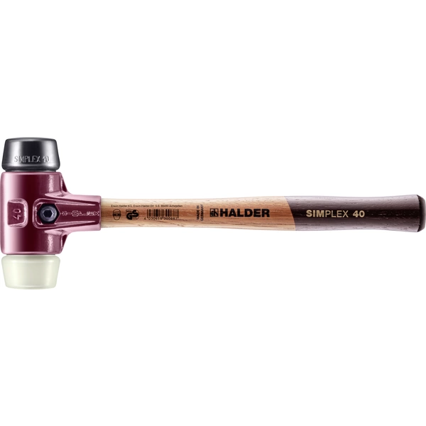 Halder SIMPLEX 3028.040 Marteau à métal Manche ergonomique, dur, mi-dur 650 g 325 mm 1 pc(s) Halder SIMPLEX 3028.040 Marteau à métal Manche ergonomique, dur, mi-dur 650 g 325 mm 1 pc(s)