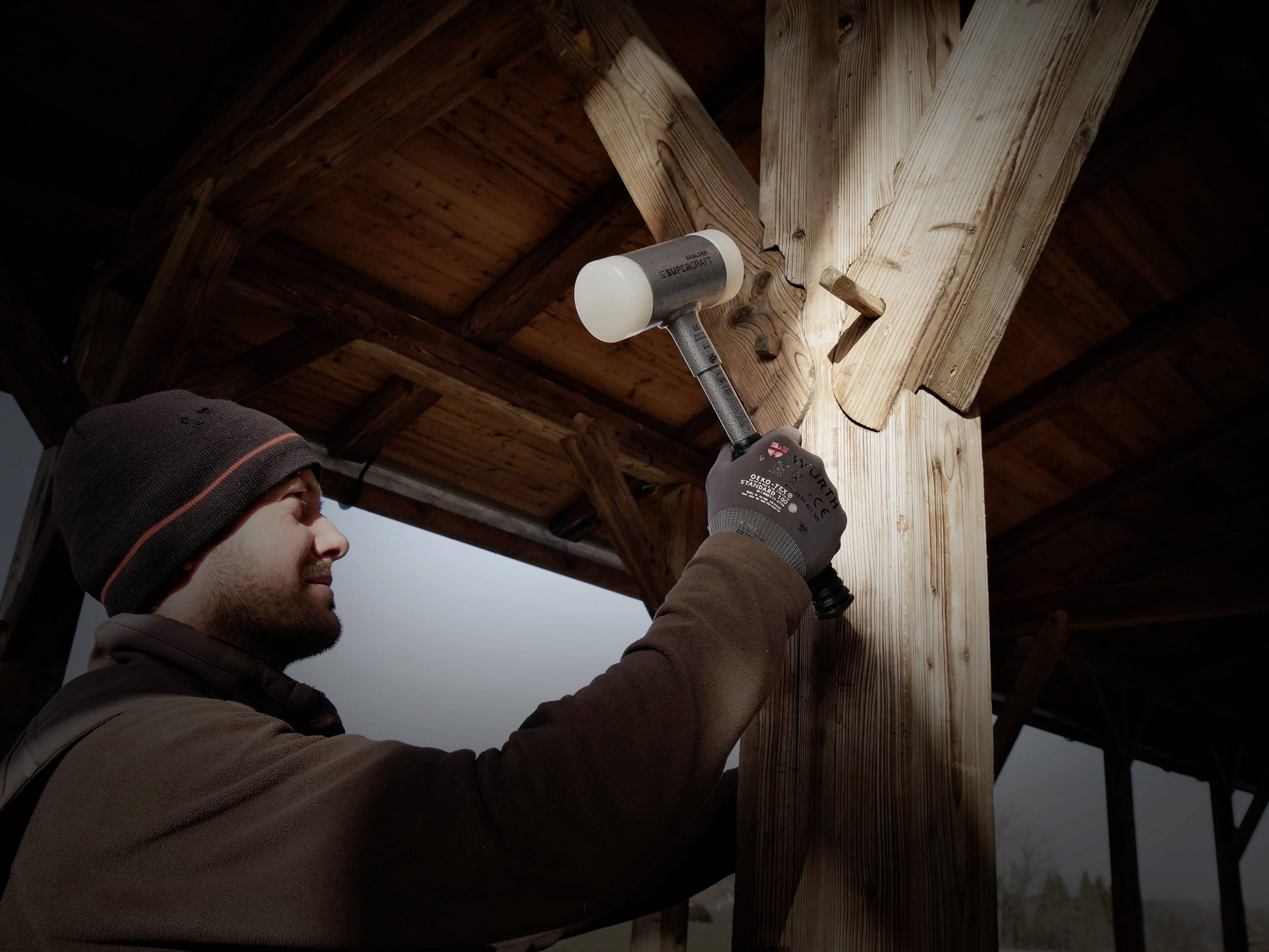 Halder SUPERCRAFT 3377.060 Marteau à métal Manche ergonomique, dur 1750 g 325 mm 1 pc(s)