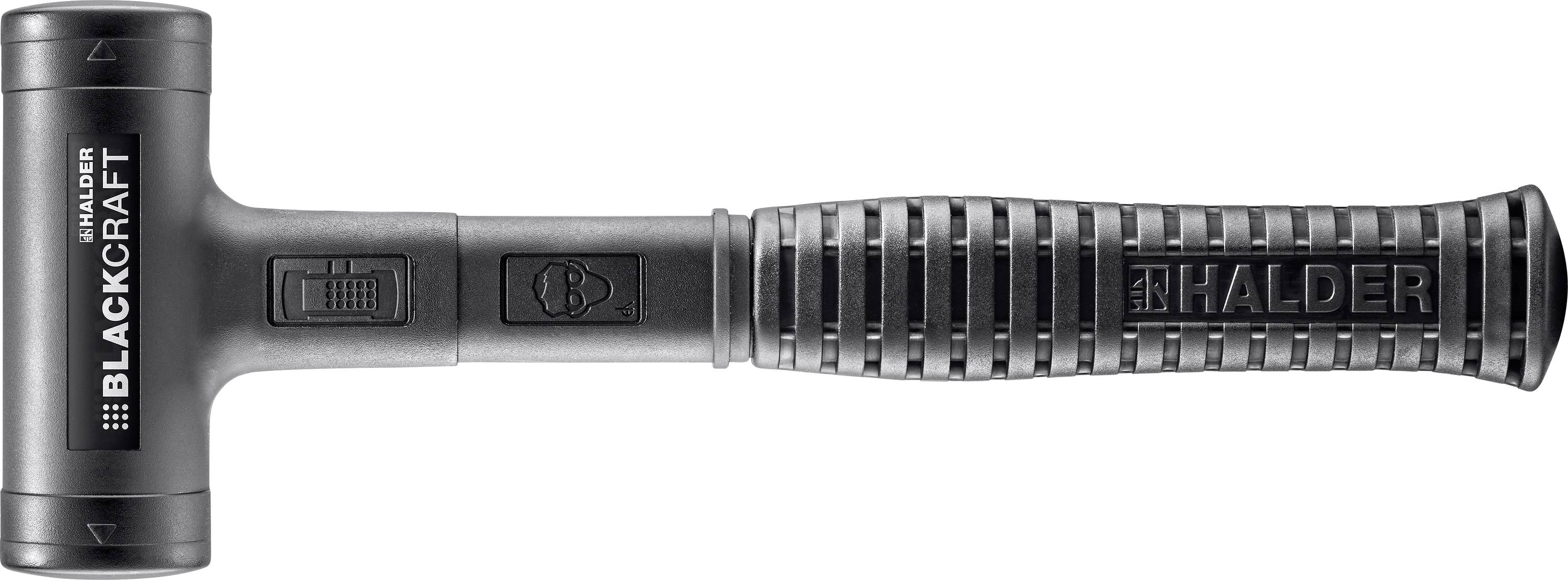 Halder SUPERCRAFT 3379.040 Marteau à métal Manche ergonomique, mi-dur, antichoc de retour 640 g 300 mm 1 pc(s)