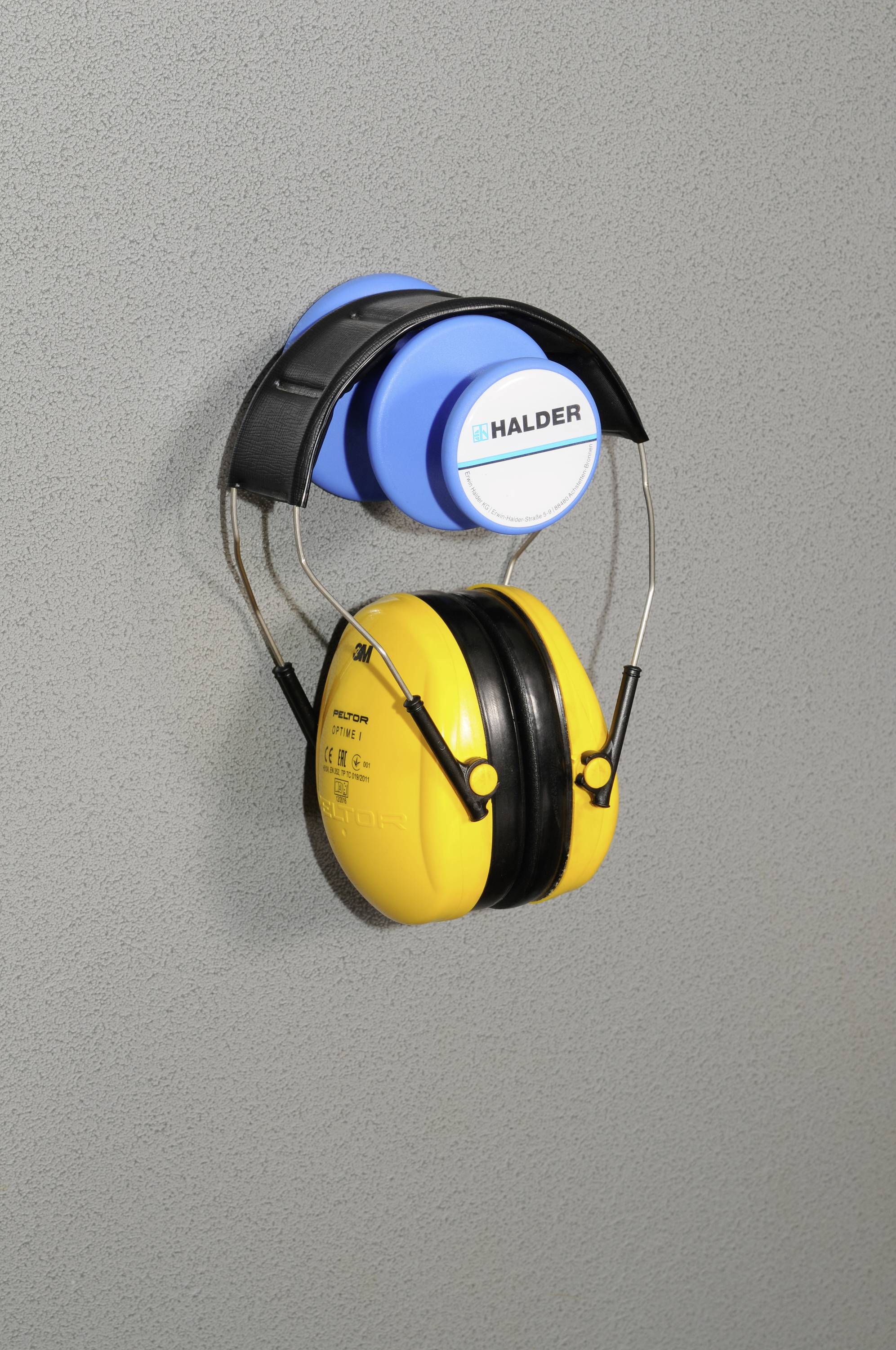 Halder 3688.002 Support magnétique bleu (L x l) 100 mm x 75 mm 1 pc(s)