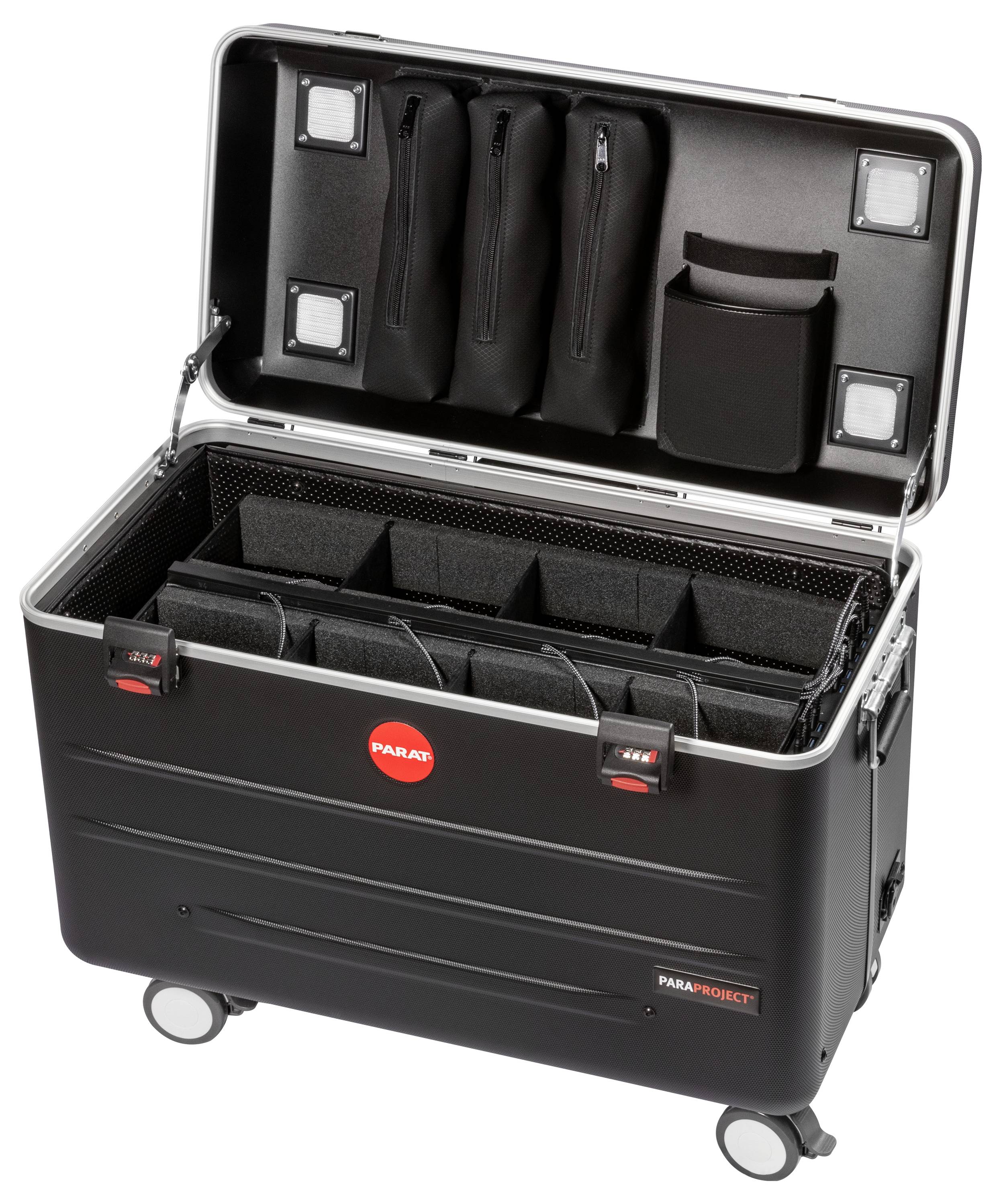 Parat PARAPROJECT® Case VR8 Système de charge et de rangement système de chargement mobile Toutes les lunettes VR qui peuven