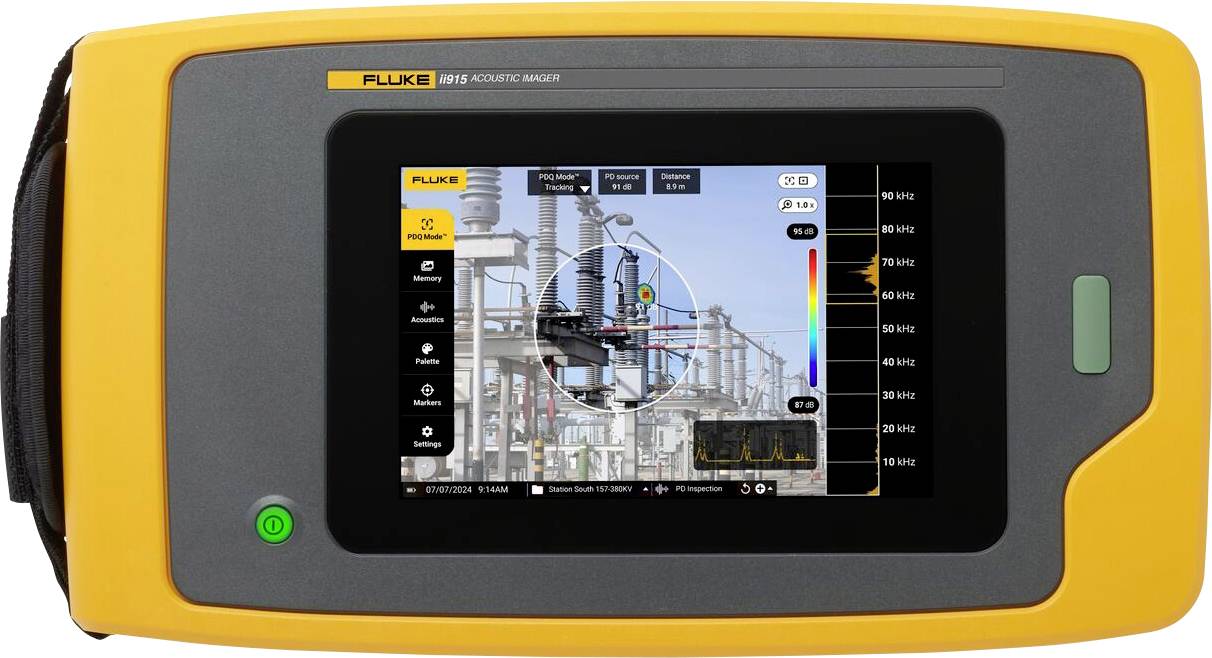 Détecteur de fuite de gaz Fluke FLUKE-II915 avec fonction enregistreur de données, avec interface USB