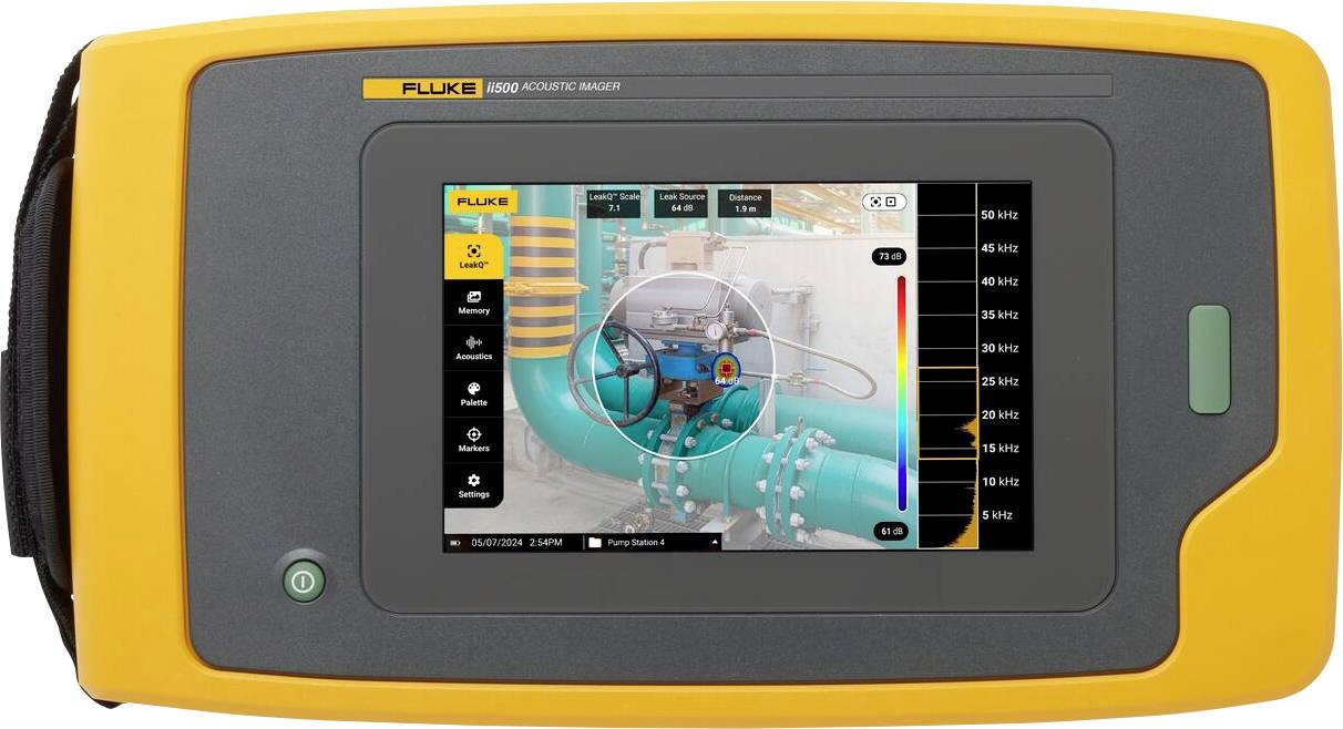Détecteur de fuite de gaz Fluke FLUKE-II500 avec fonction enregistreur de données, avec interface USB