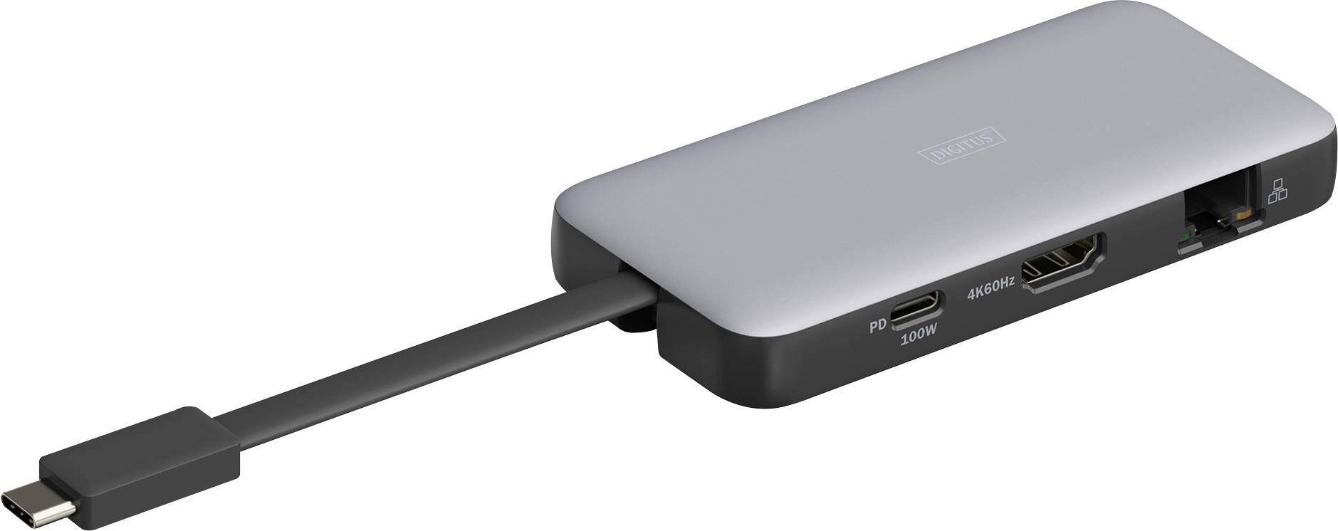 Digitus Station d'accueil USB-C® DA-70916 avec fonction de chargement, lecteur de cartes intégré, alimentation USB-C®