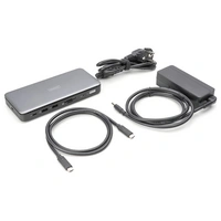 Digitus Station d'accueil USB-C® DA-70917 avec fonction de chargement, lecteur de cartes intégré, compatible 8K@30 Hz (1x) Digitus Station d'accueil USB-C® DA-70917 avec fonction de chargement, lecteur de cartes intégré, compatible 8K@30 Hz (1x)