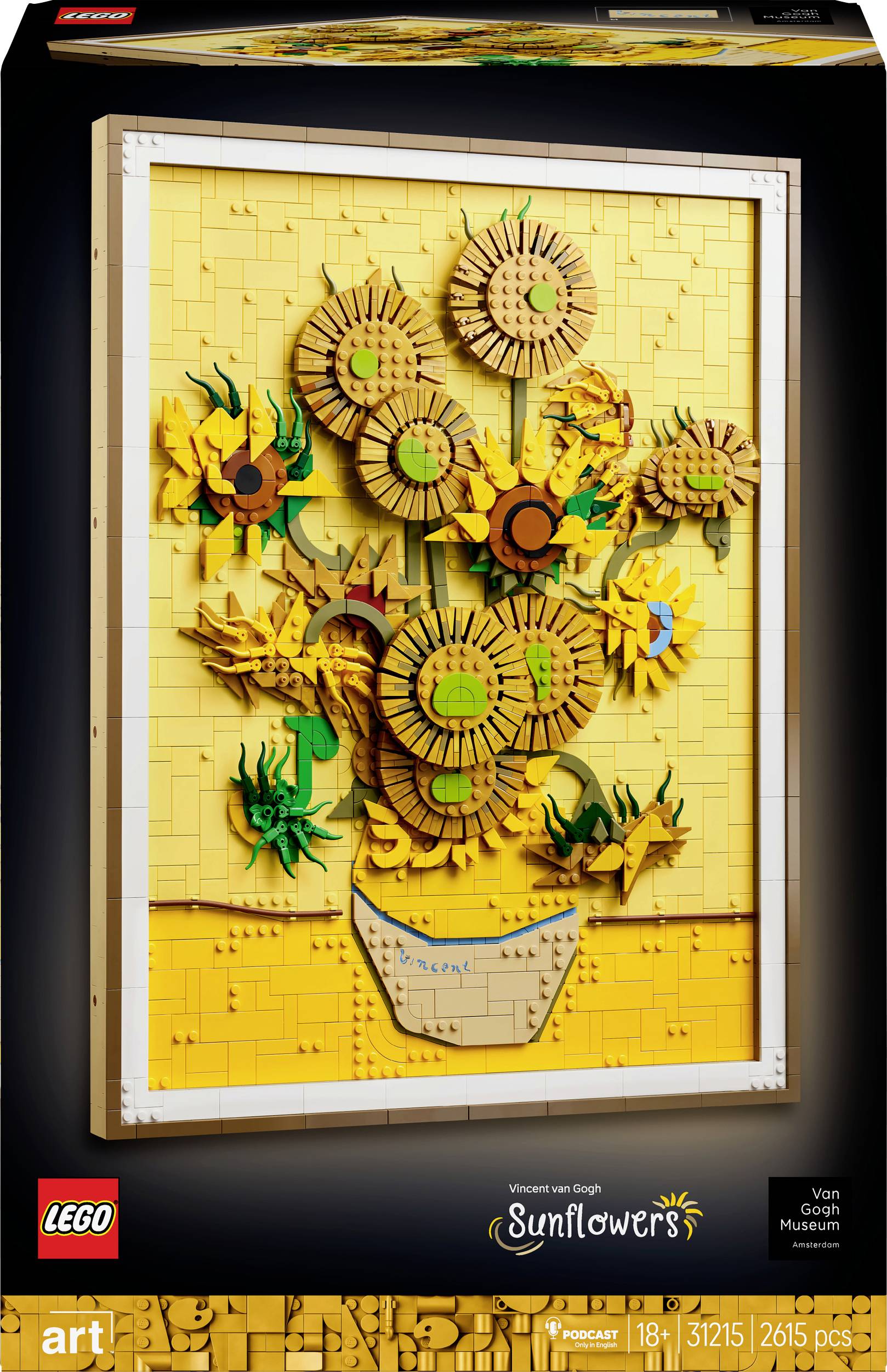 31215 LEGO® ART Vincent van Gogh – tournesol