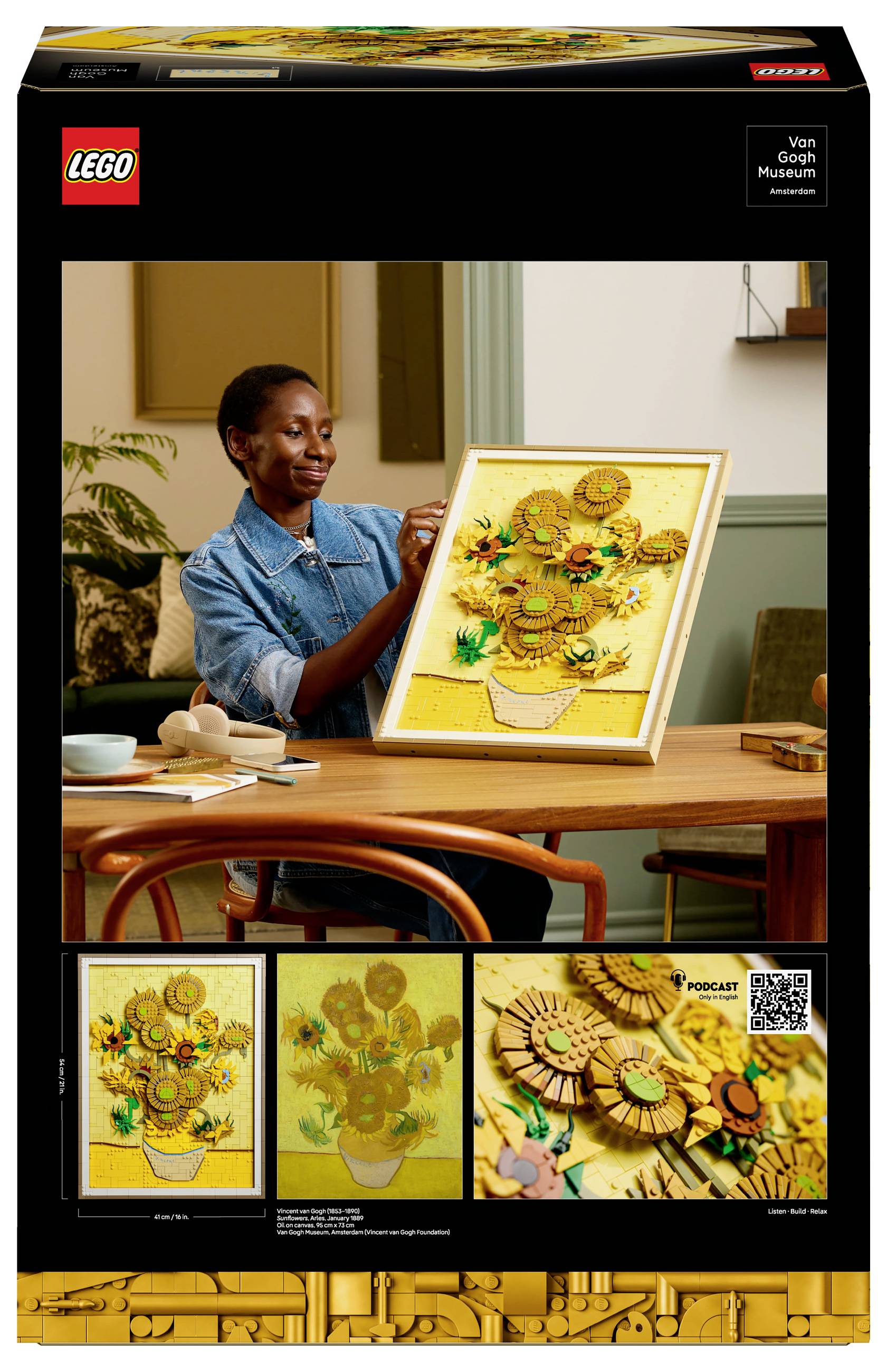 31215 LEGO® ART Vincent van Gogh – tournesol