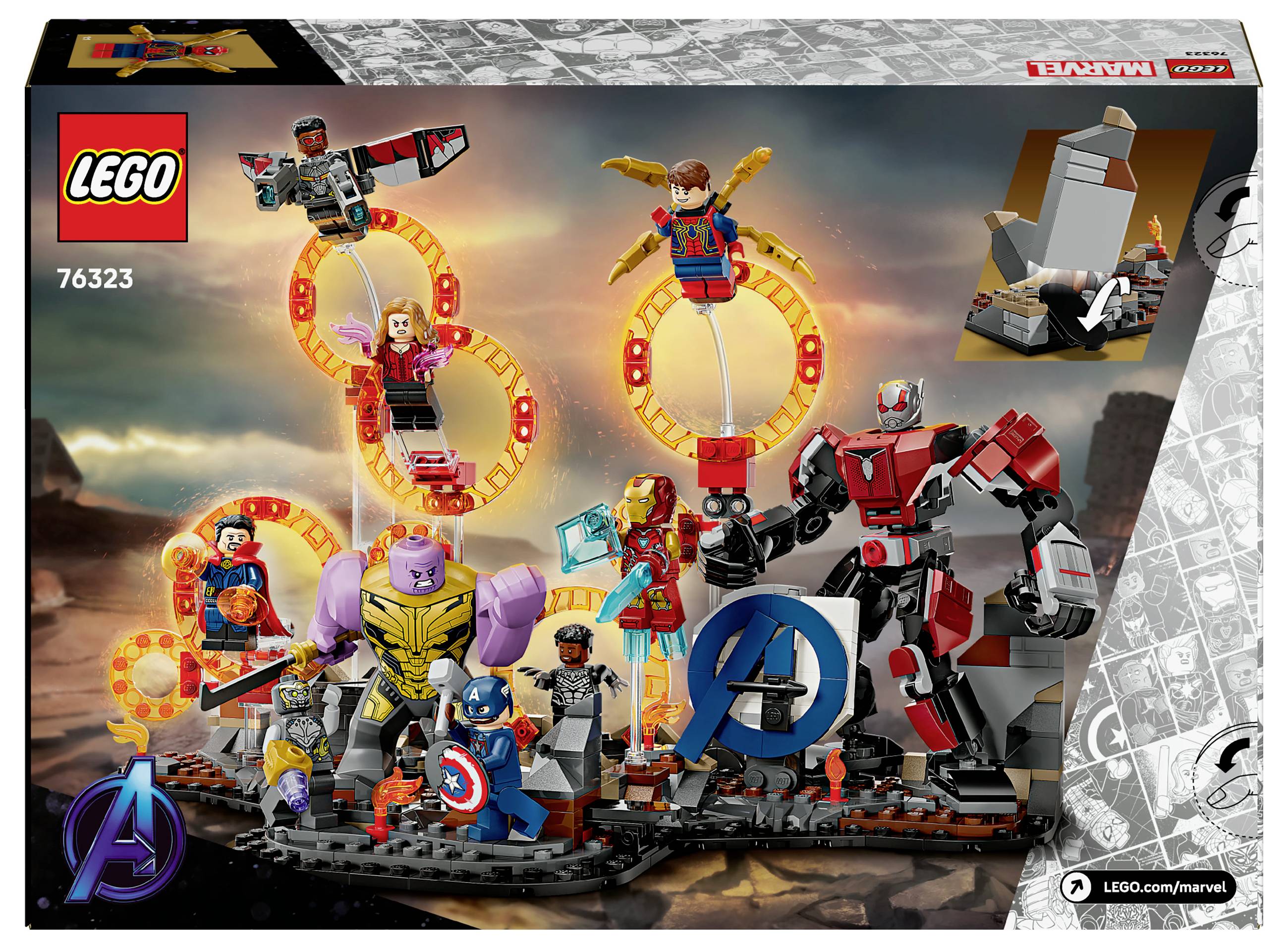 76323 LEGO® MARVEL SUPER HEROES Avengers : dernier Showdown