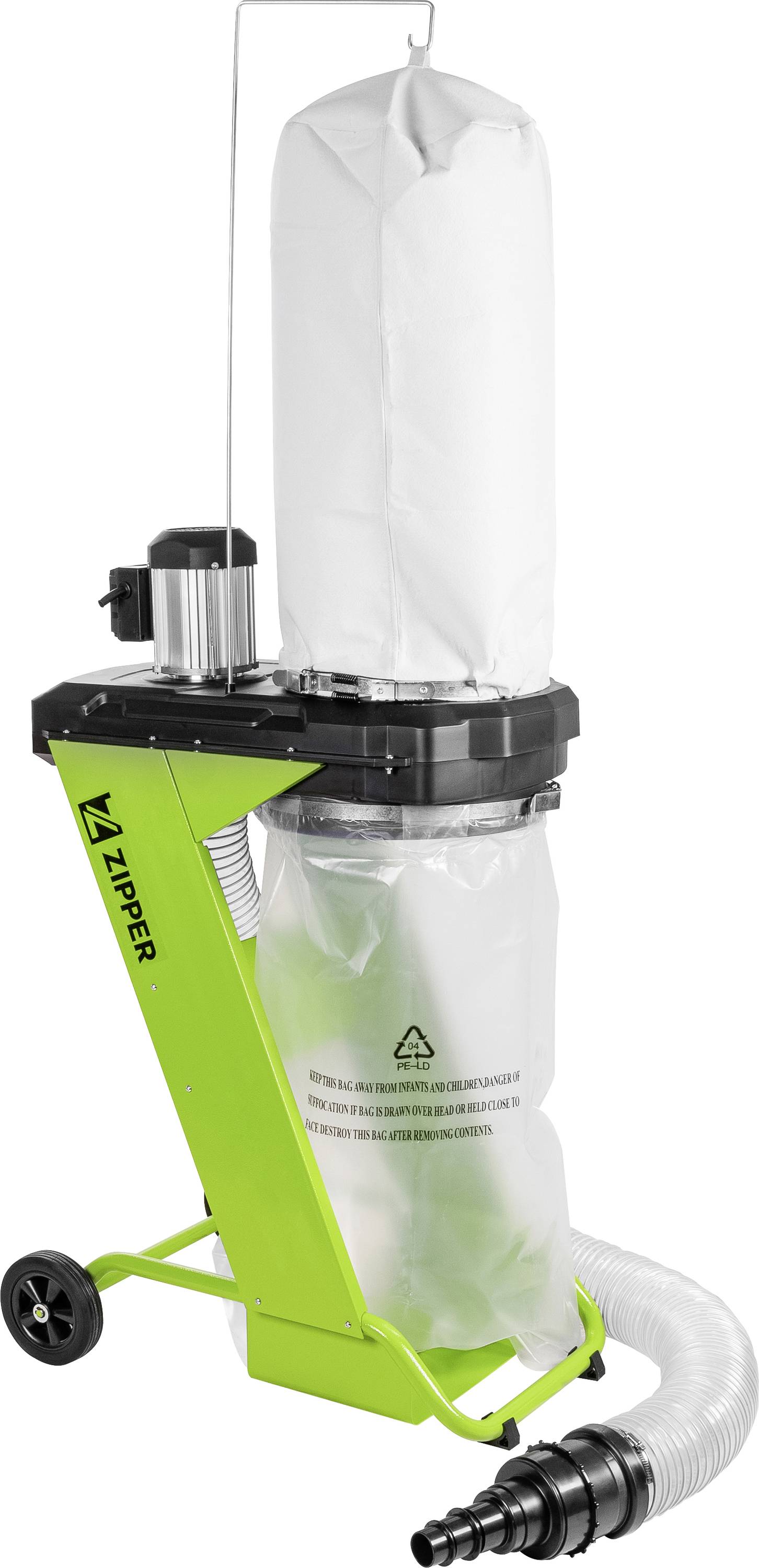 Zipper ZI-ASA550B ZI-ASA550B Aspirateur 75 l 550 W