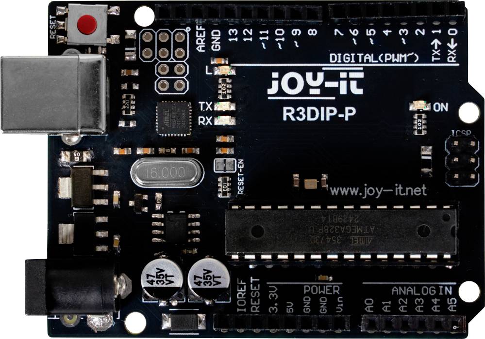 Joy-it ARD_R3DIP-P Microcontrôleur Arduino -R3DIP PRECISION- (UNO kompatible)