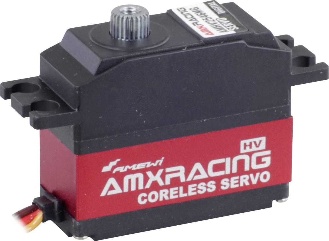 Amewi Servomoteur standard AMXRacing AMHV2546MG Midi analogique Matériau entraînement: métal